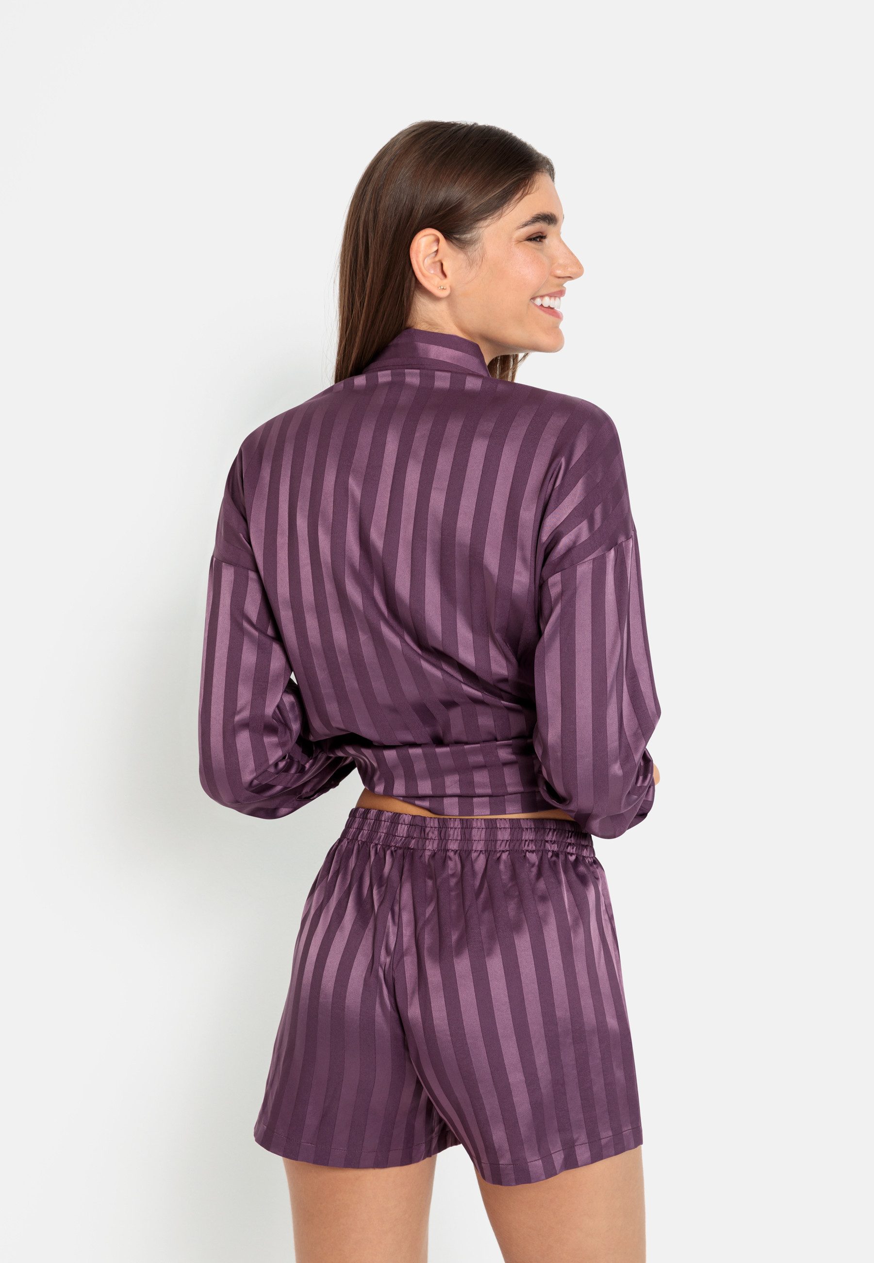 LSCN by LASCANA Shortama in wijd model (2-delig)