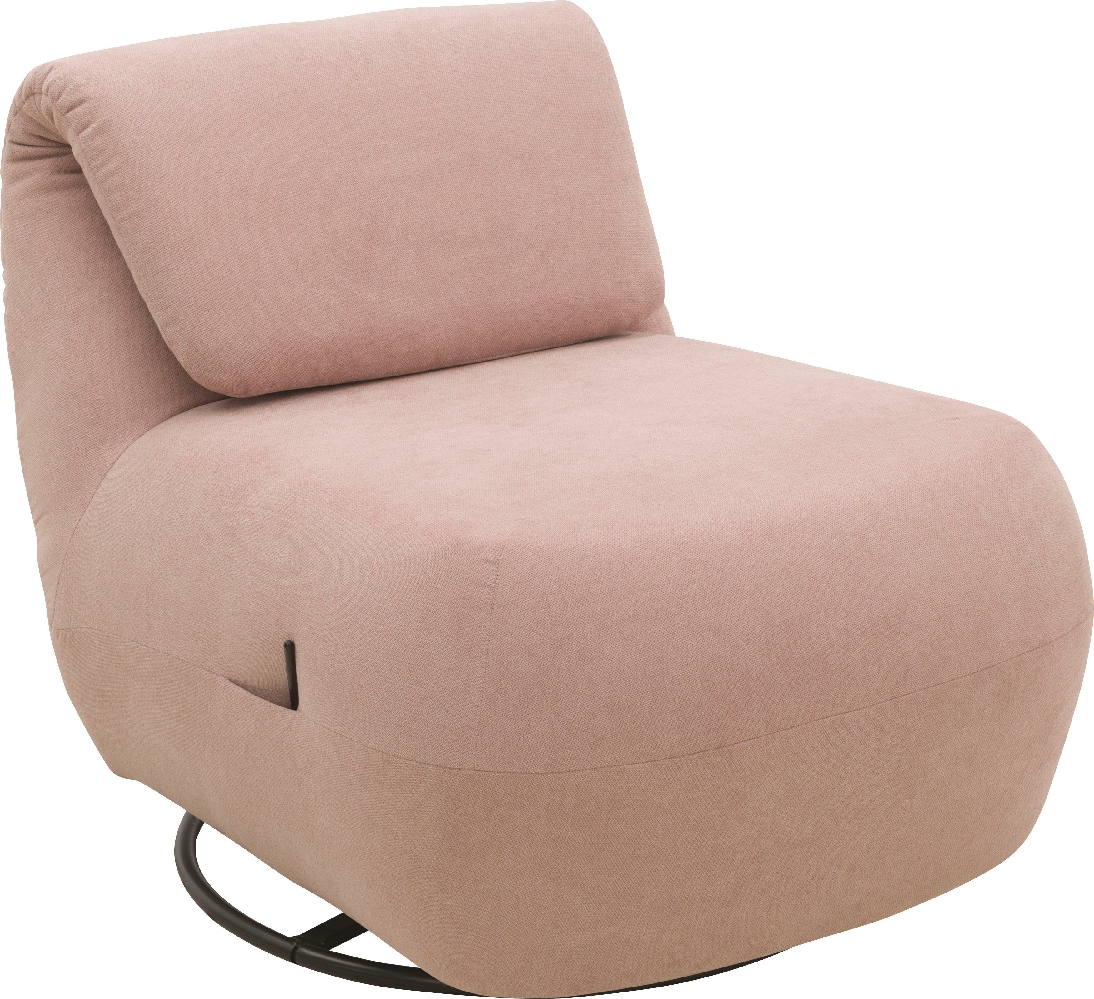 andas Relaxfauteuil Emberson stoel, rugleuning opklapbaar, draaistoel Verstelbare rugleuning, draaifunctie, naar keuze ook Swivel (wip) functie