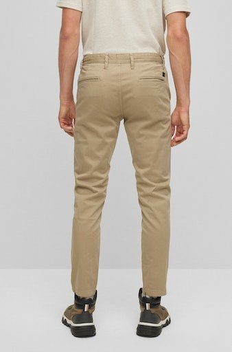 Boss Orange Geweven broek Schino-Taber-1 D met smalle pijpen