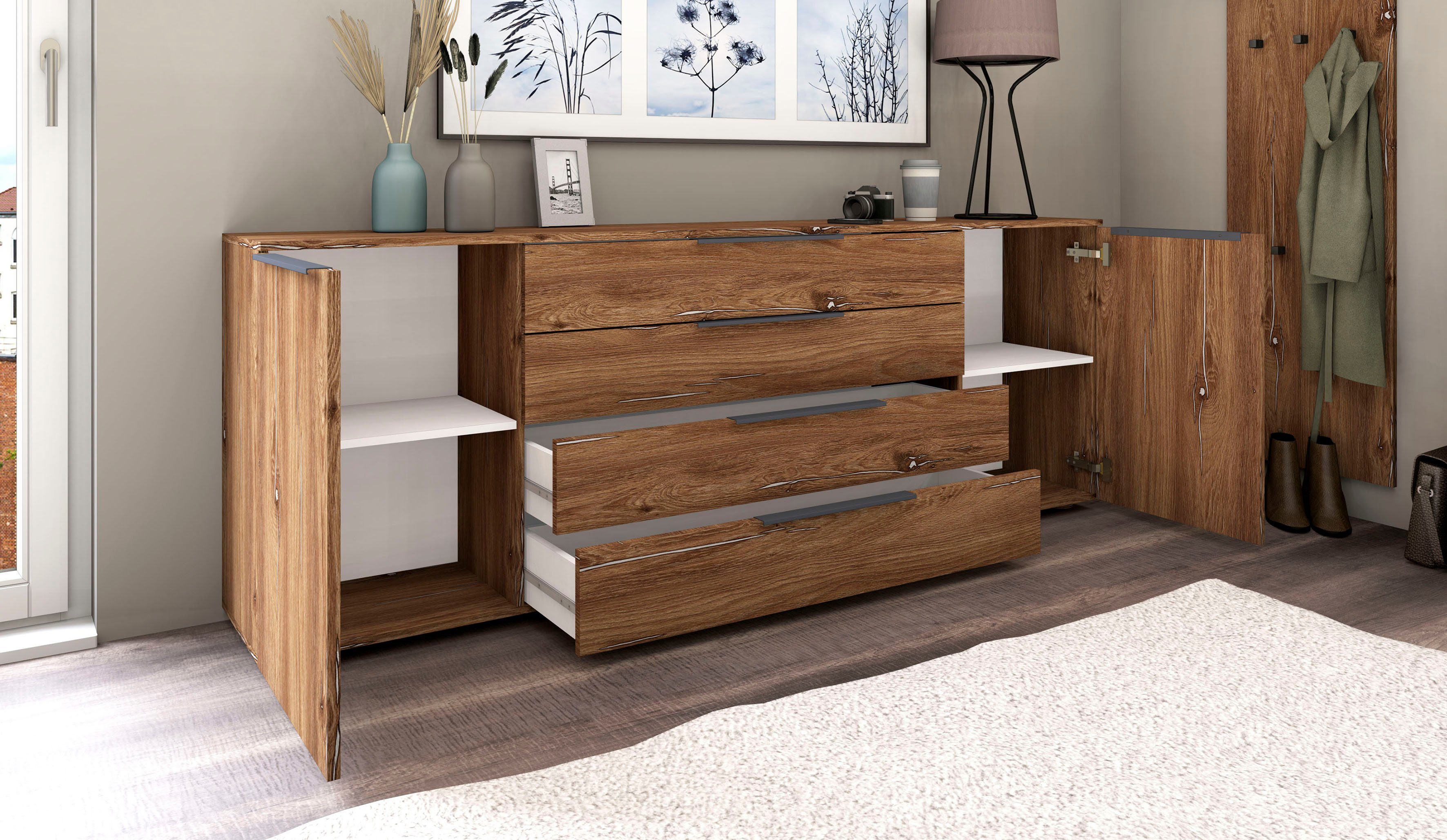 borchardt Möbel Dressoir Tom Breedte 200 cm