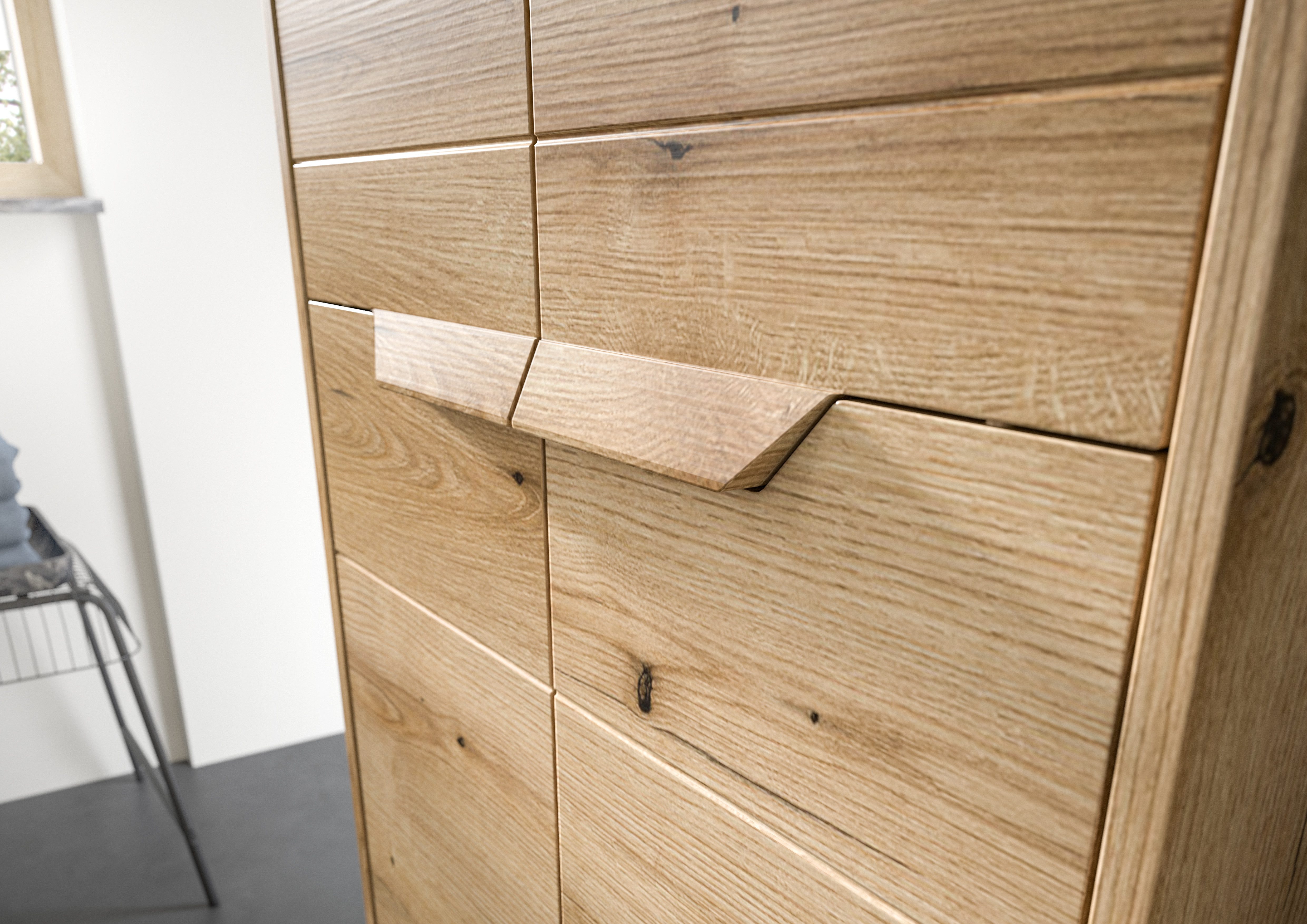 welltime Hoge kast Kayu, hoogte 164 cm, staand/hangend te monteren, 1 deur, 4 planken Deuraanslag verwisselbaar, badkamerkast, badkamermeubels, badkamer, bad