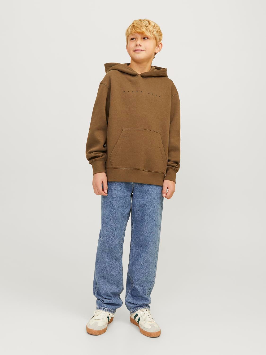 Jack & Jones Junior Relax fit jeans JJICHRIS JJORIGINAL SQ 735 NEW JNR
