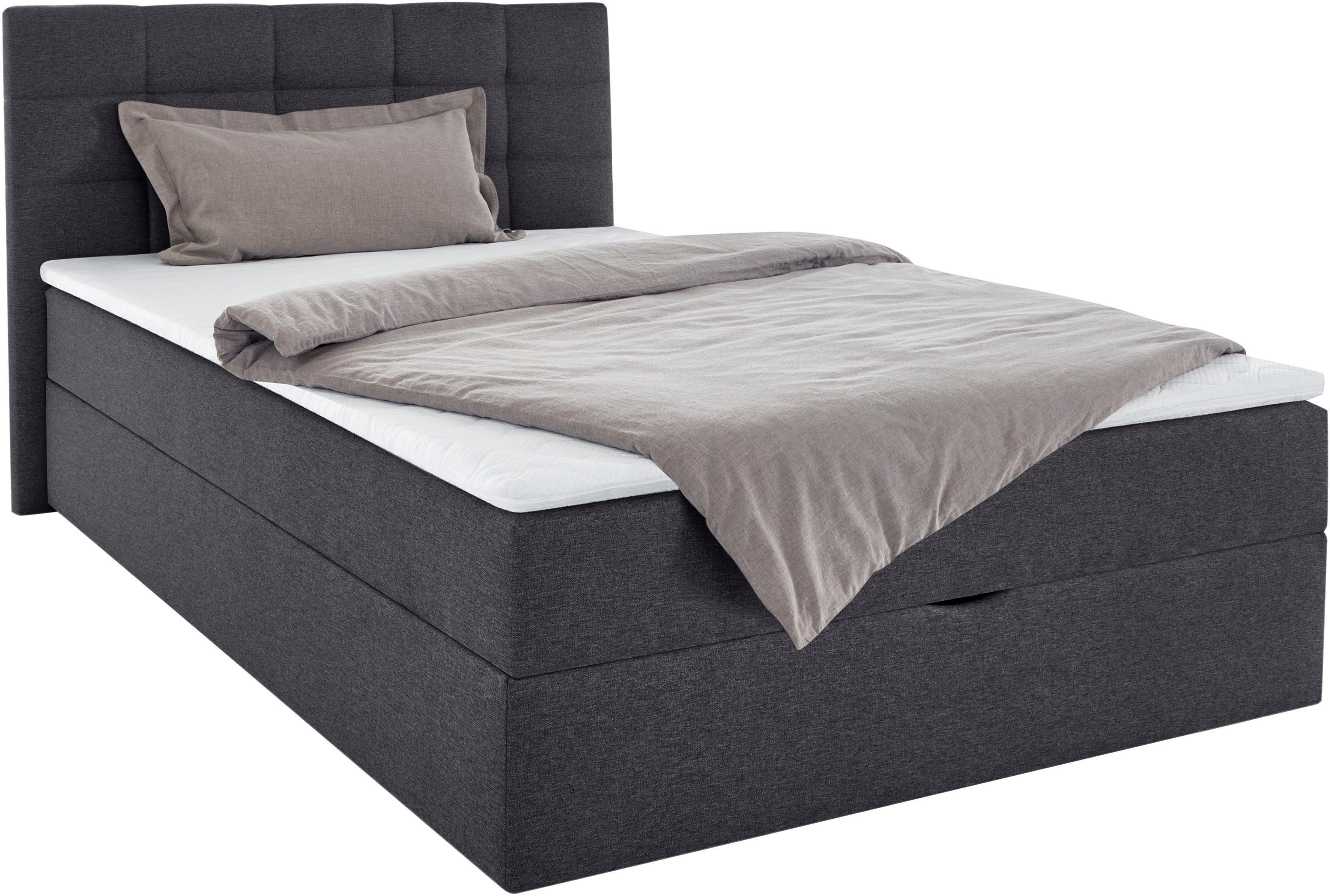INOSIGN Boxspring OVALO optioneel met bedbox, verkrijgbaar in h2, h3 & h4