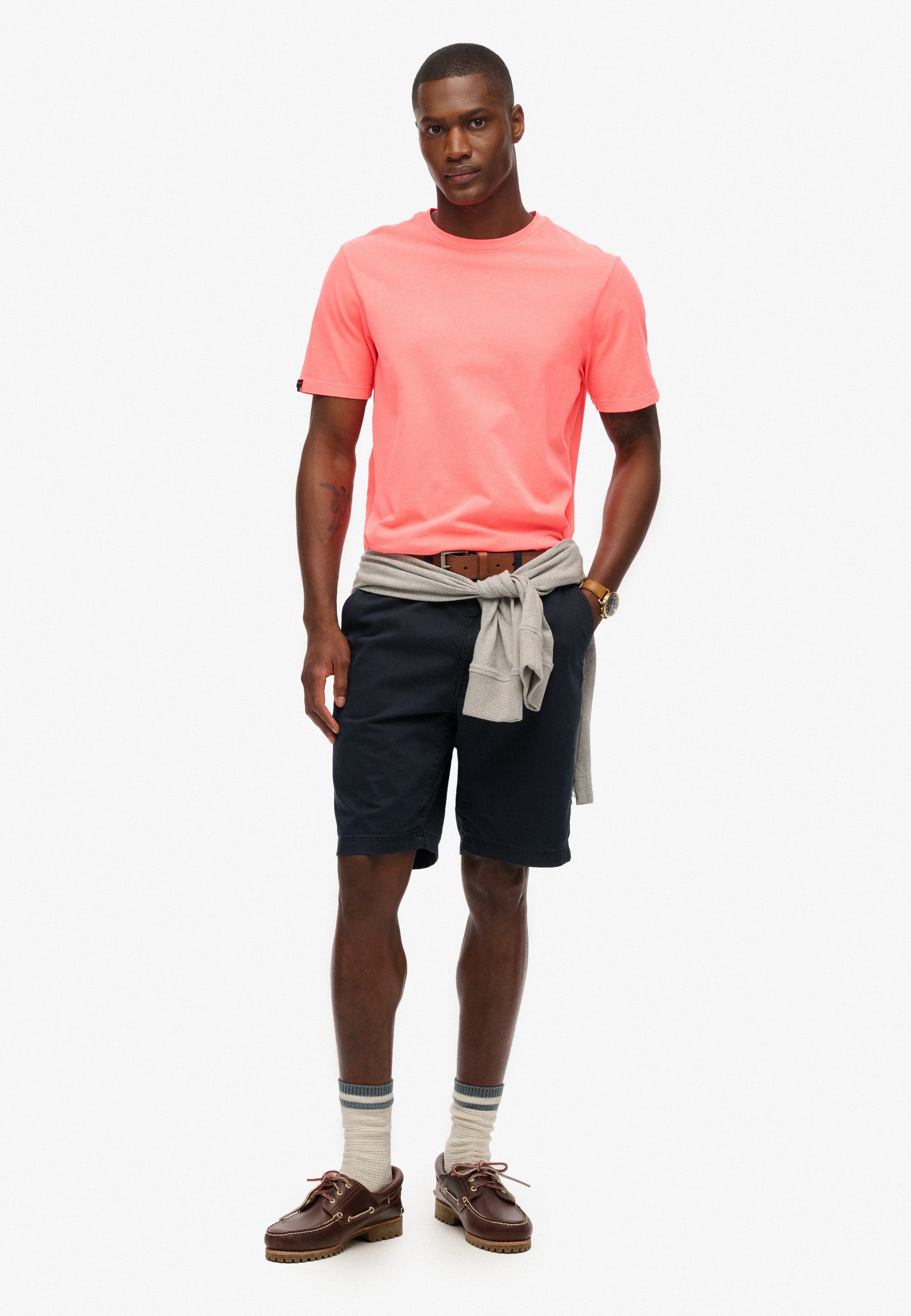 Superdry Shirt met ronde hals CLASSIC ESSENTIAL TEE