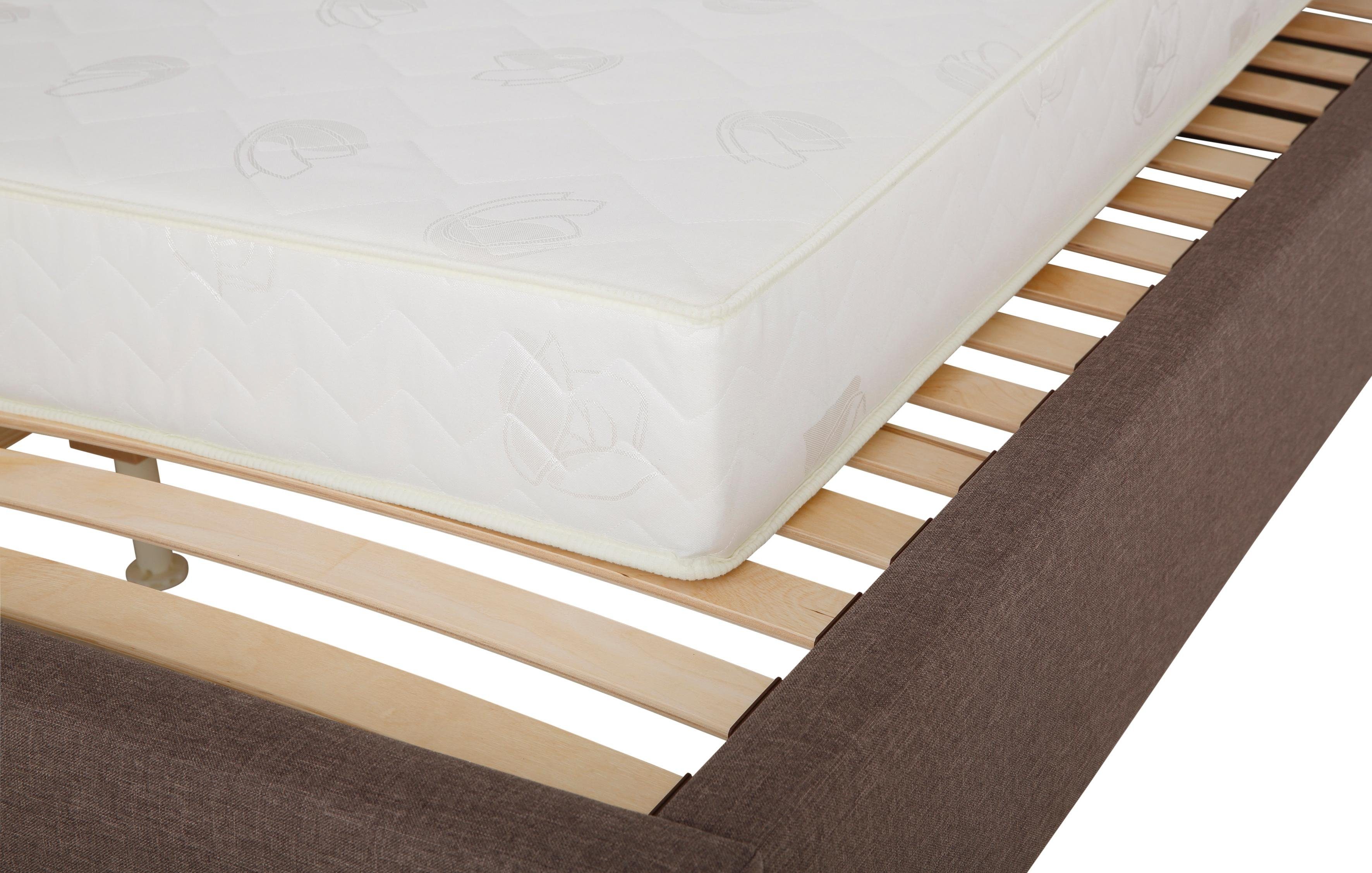 Maintal Gestoffeerd bed Tom in 4 breedten, zonder matras of met koudschuim resp. binnenveringsmatras