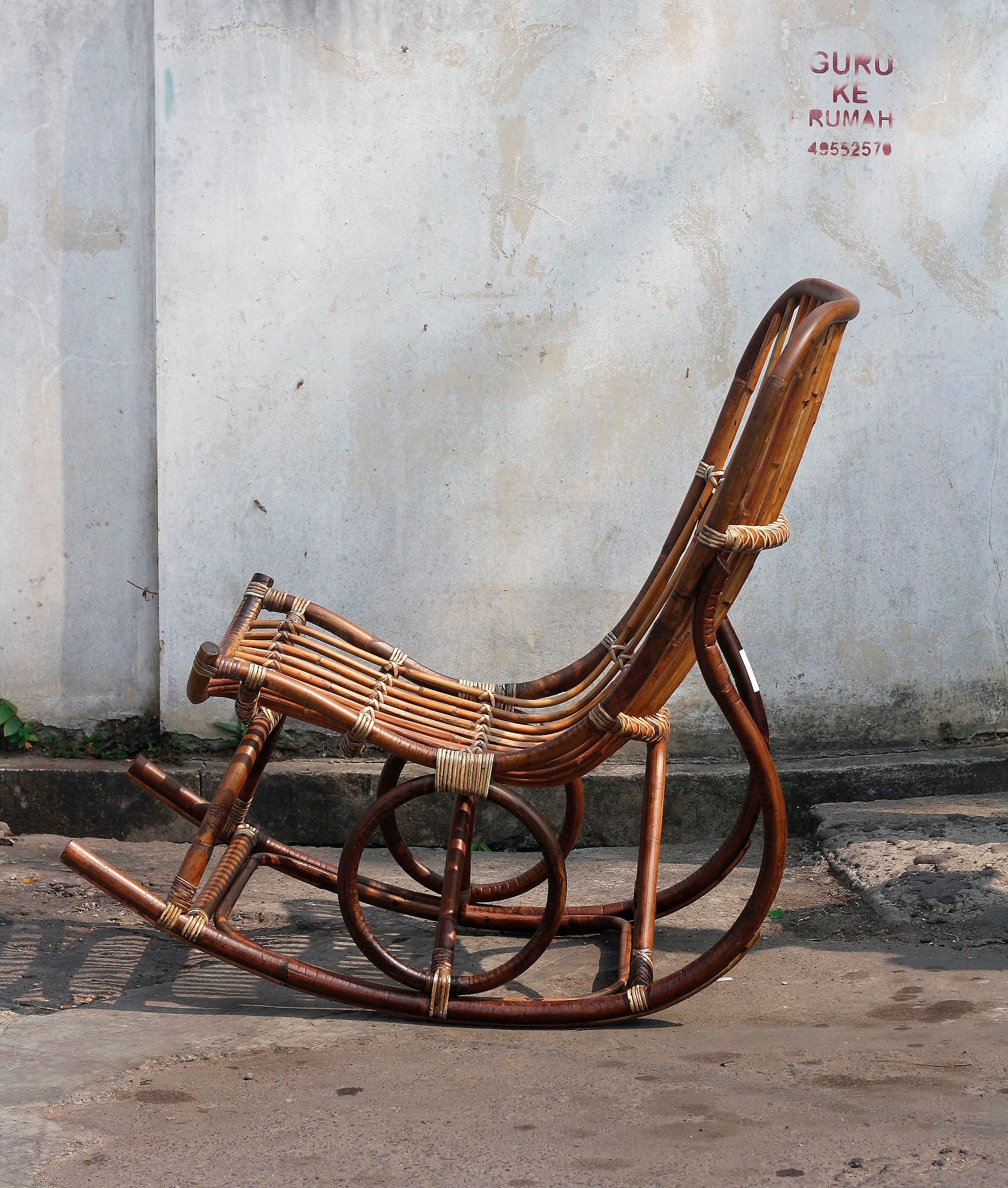 SIT Schommelstoel Vintage met de hand gemaakt