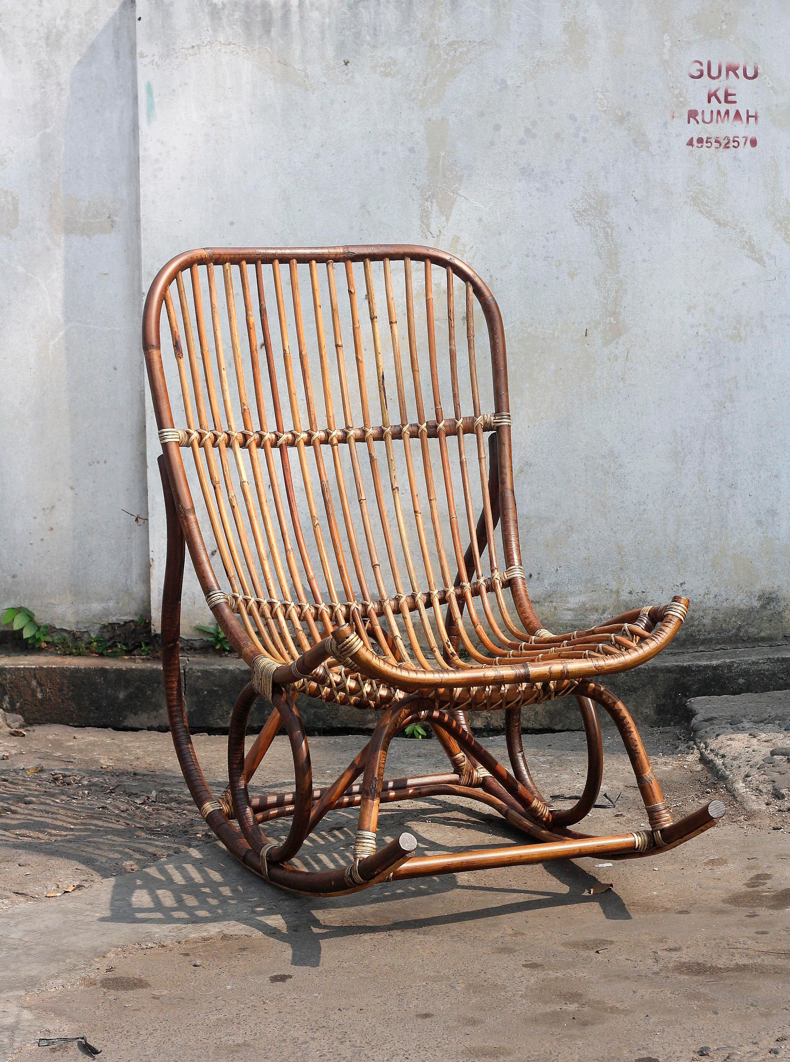 SIT Schommelstoel Vintage met de hand gemaakt