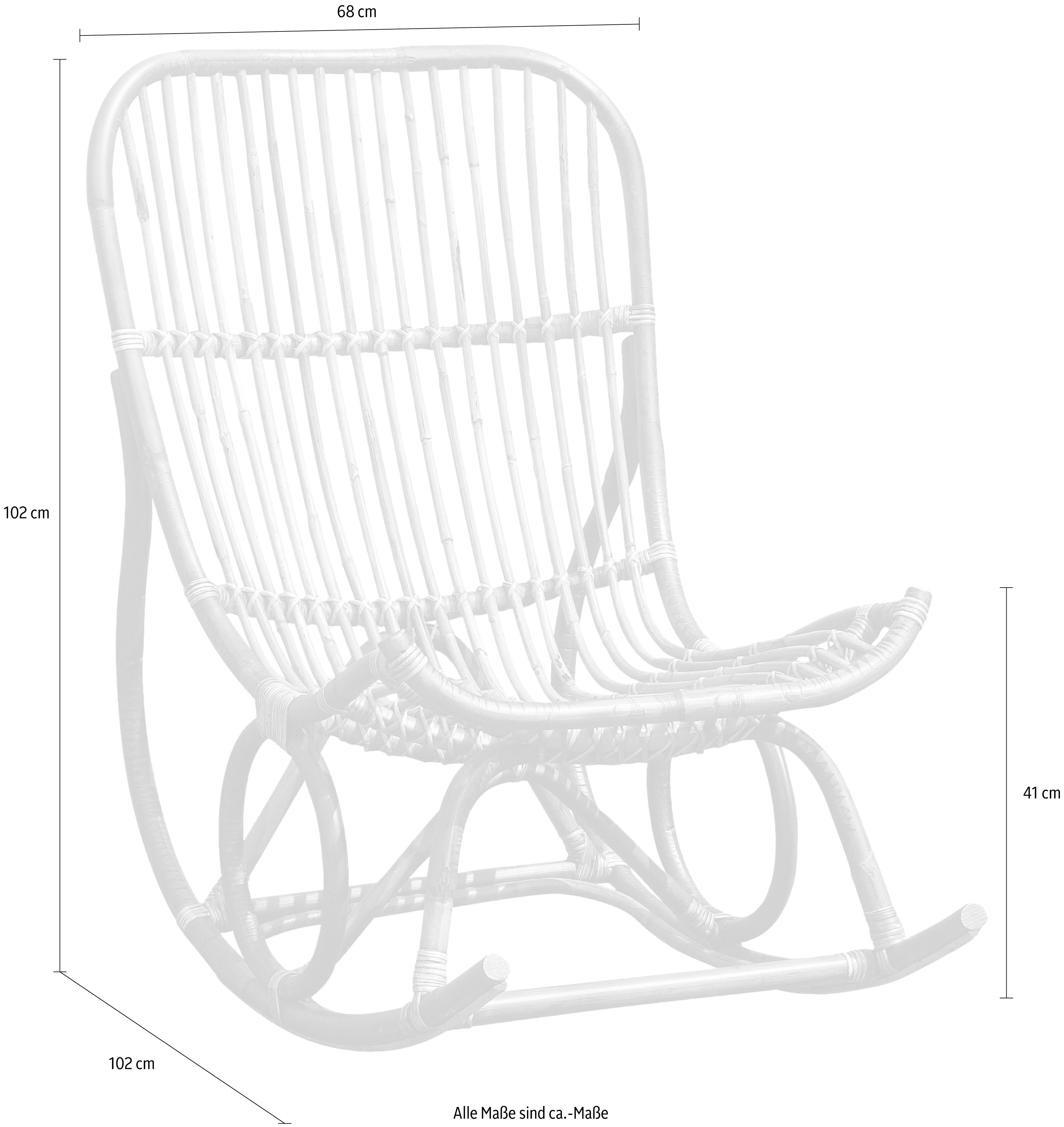 SIT Schommelstoel Vintage met de hand gemaakt