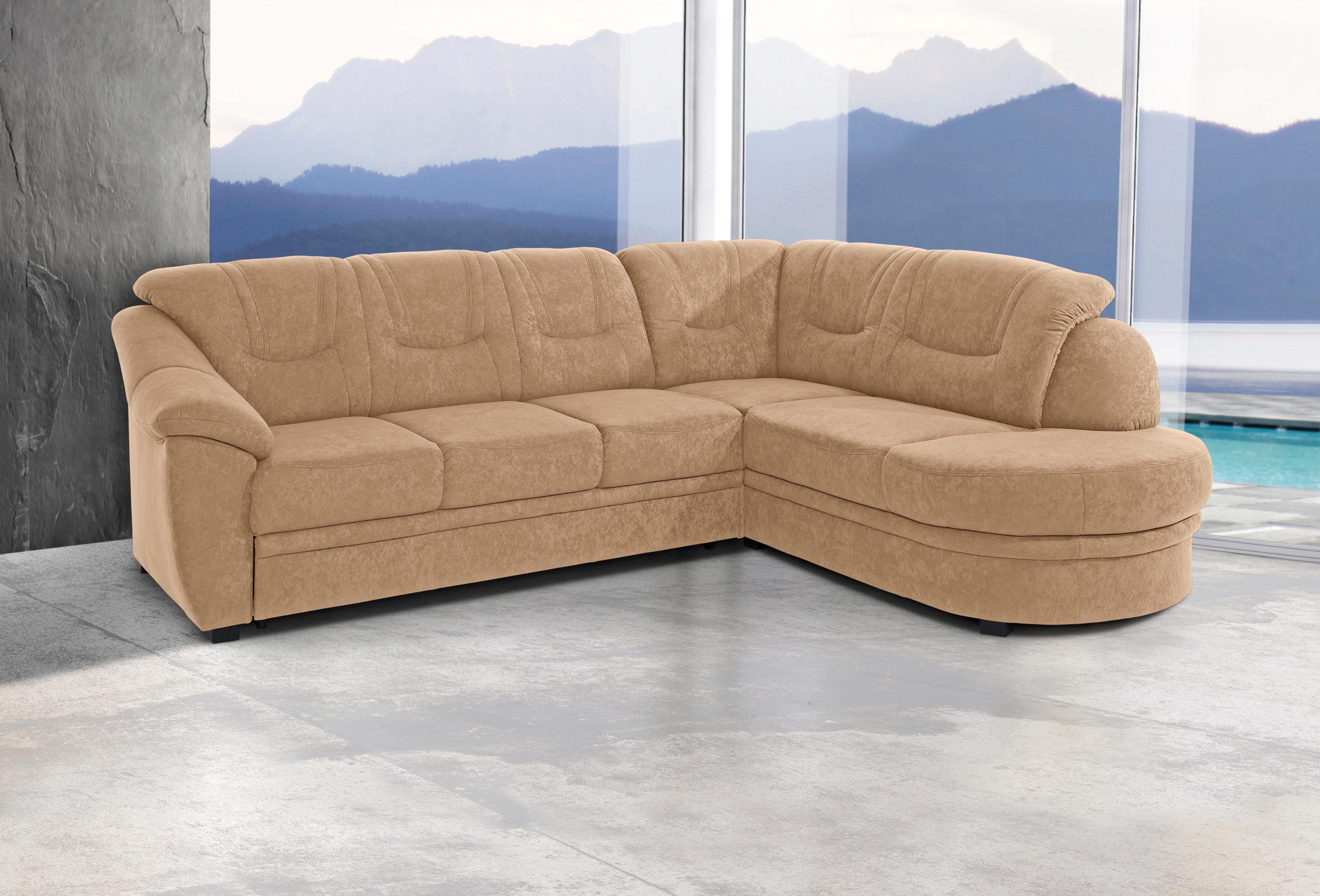 Sit&more Hoekbank Savoni L-vorm optioneel met slaapfunctie