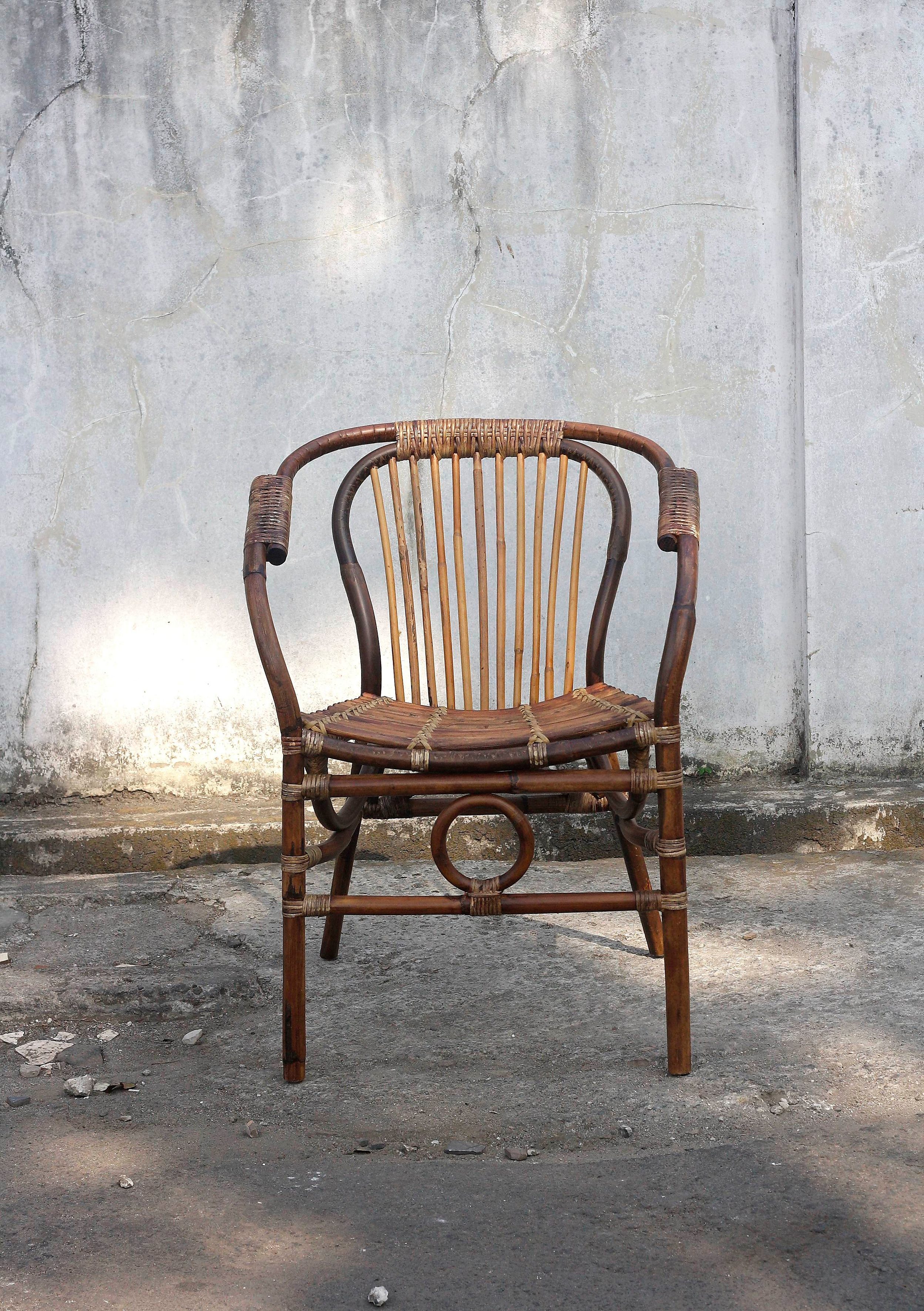 SIT Rotanstoel Vintage
