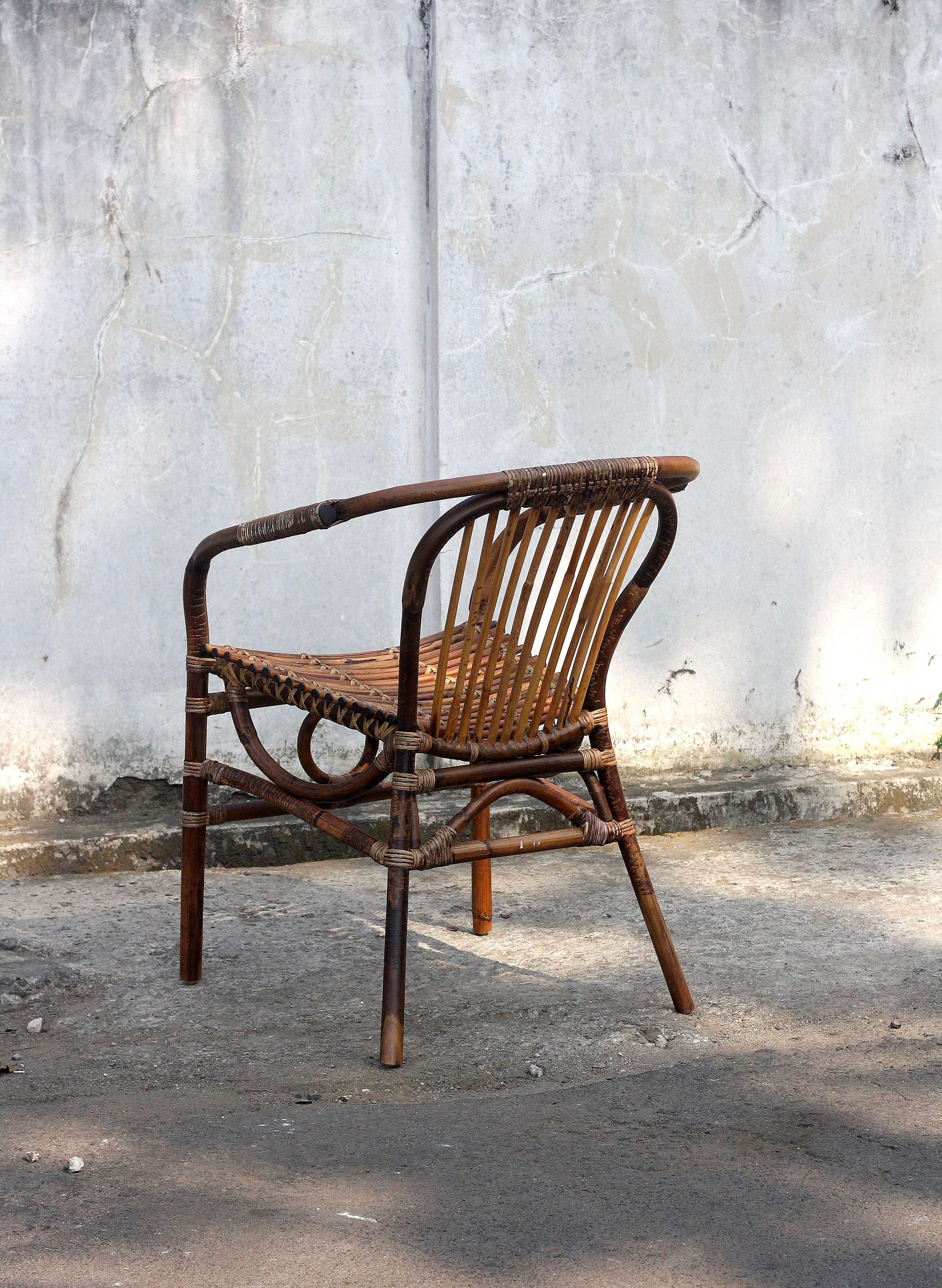 SIT Rotanstoel Vintage
