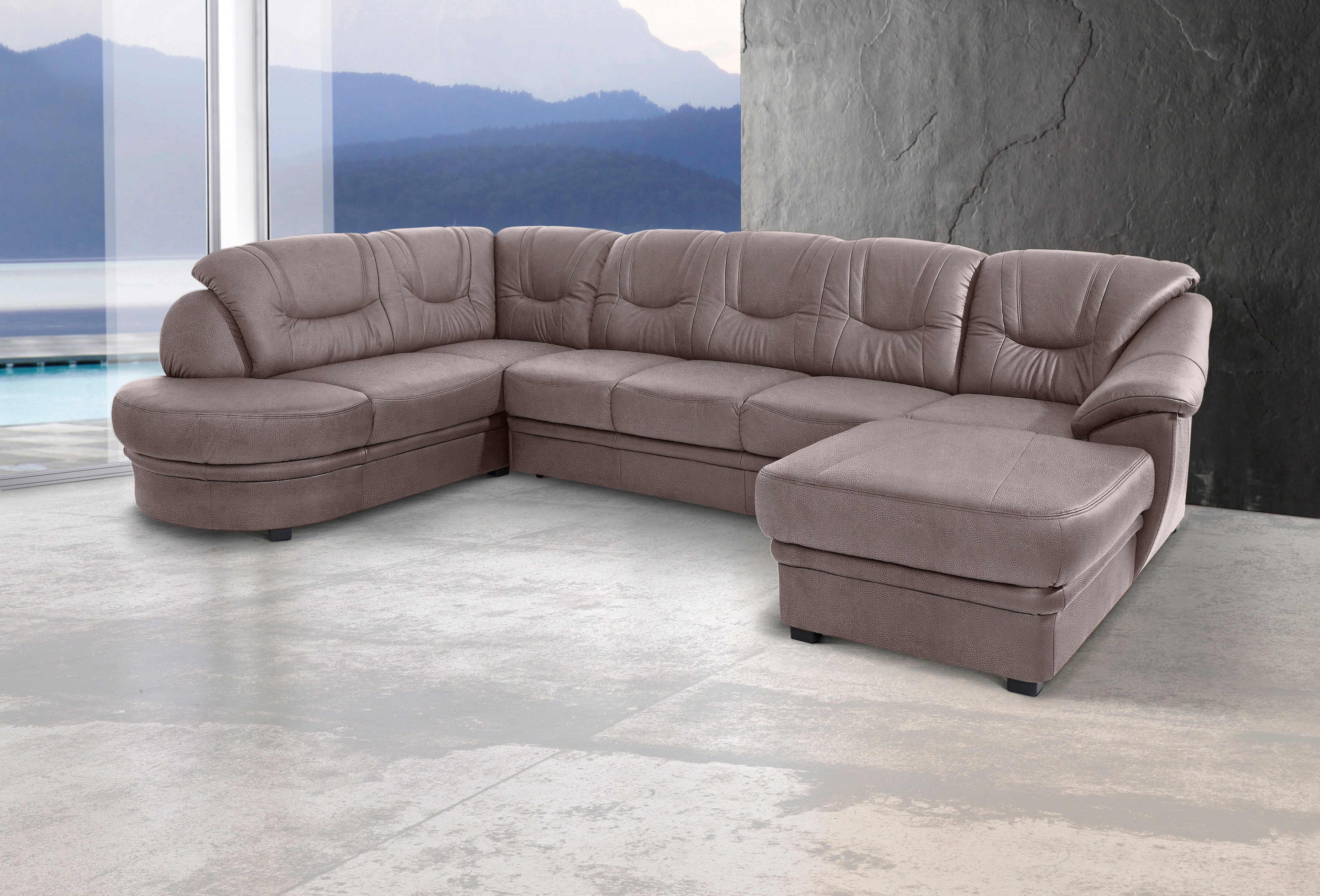 Sit&more Zithoek Savoni U-vorm optioneel met slaapfunctie