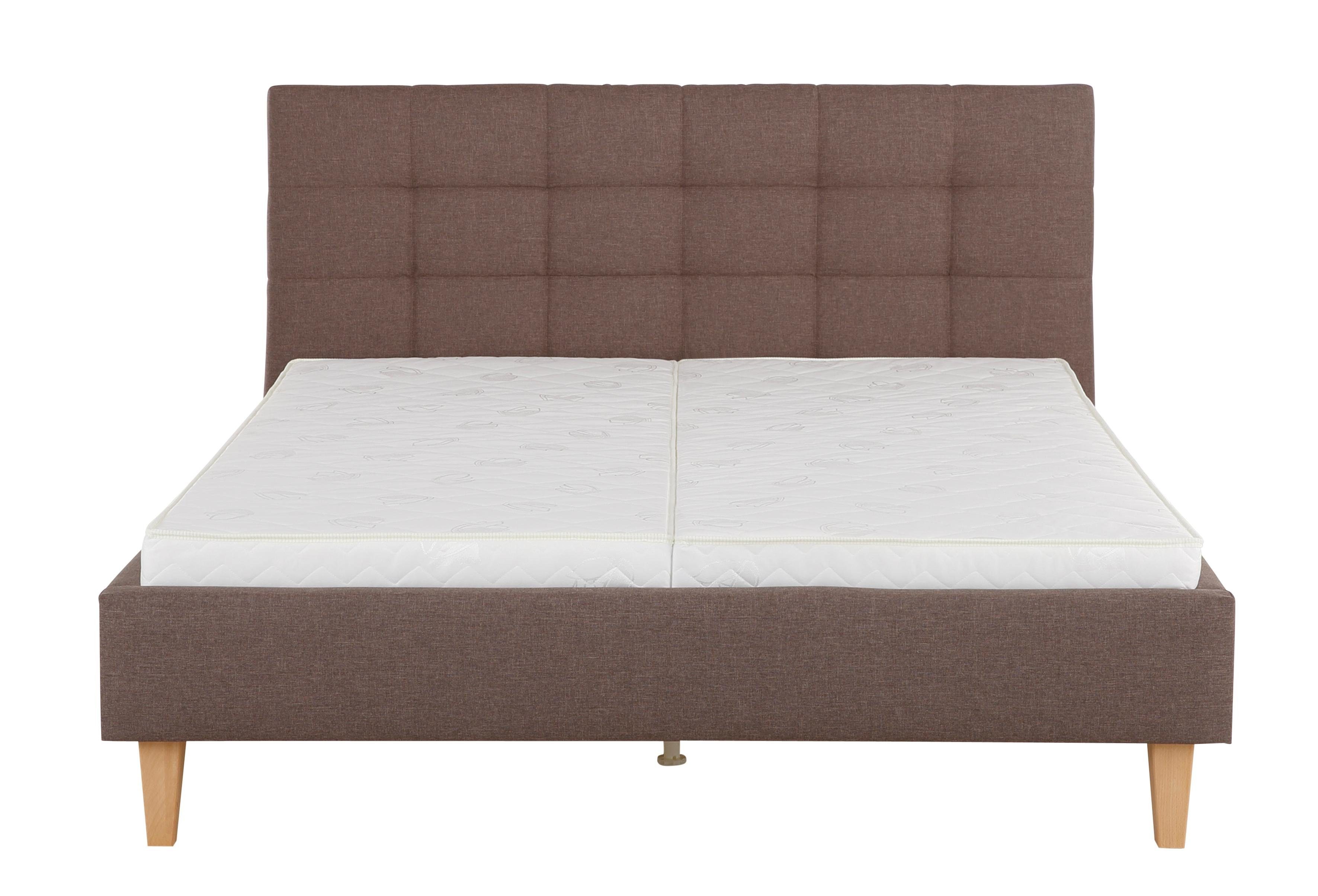 Maintal Gestoffeerd bed Tom in 4 breedten, zonder matras of met koudschuim resp. binnenveringsmatras