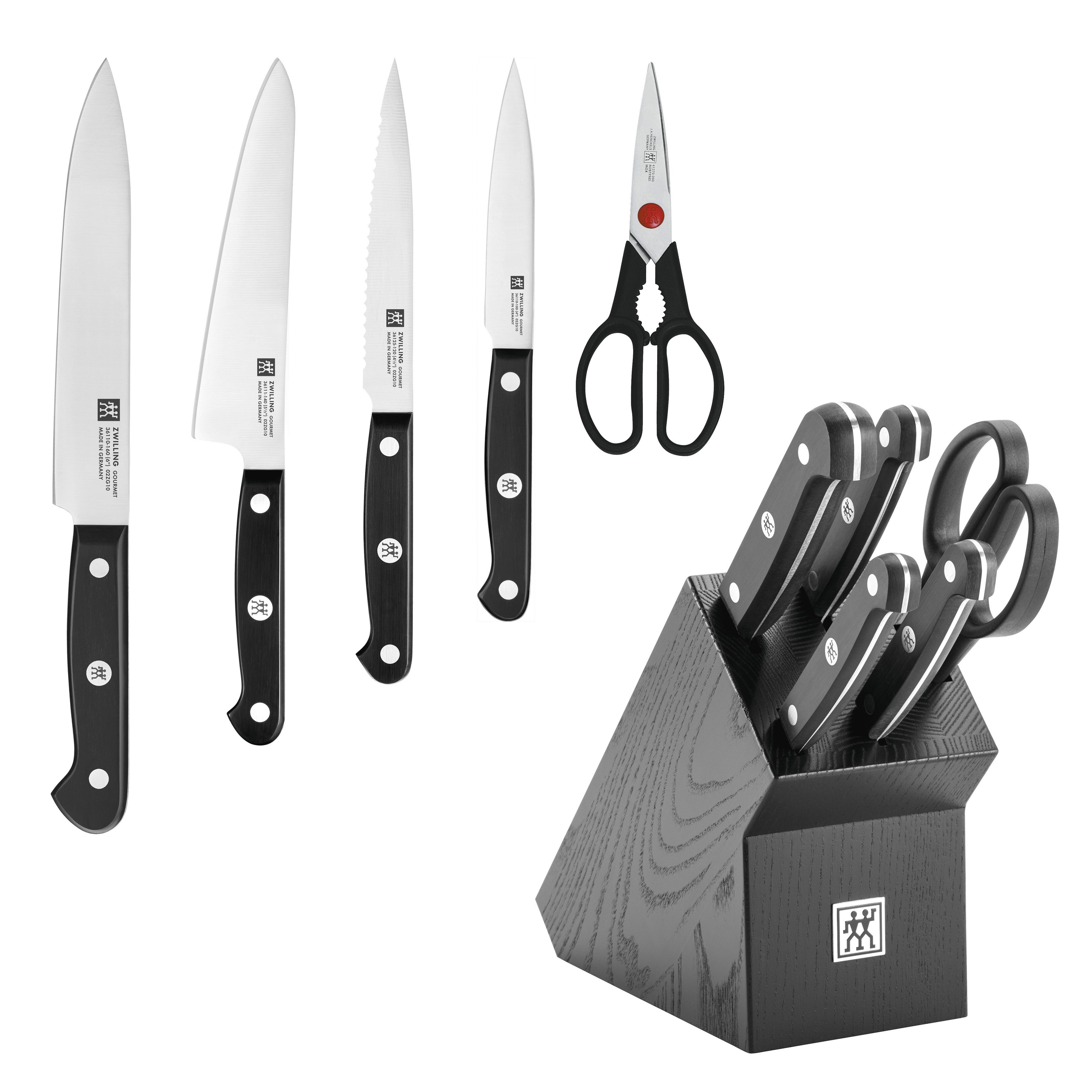 Zwilling Messenblok Gourmet (set, 6-delig)