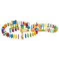 hape spel domino fantastico 107-delig (107-delig) multicolor