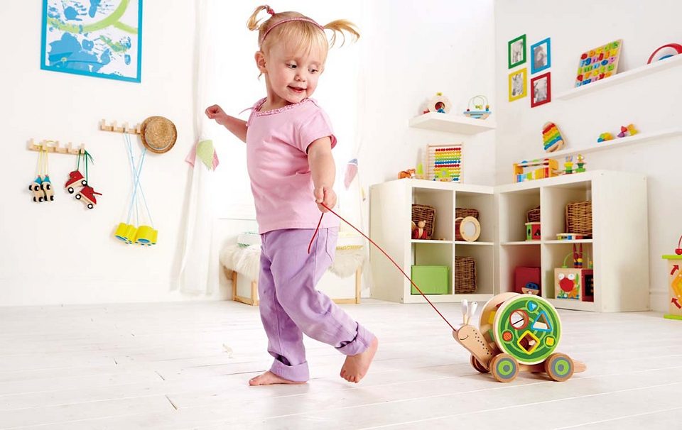 Hape Trekdier Slak Snoerlengte 60 cm (set, 1-delig)