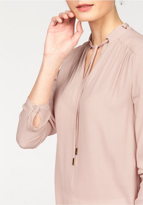 BRUNO BANANI Blouse met bindstrik BRUNO BANANI Blouse met bindstrik