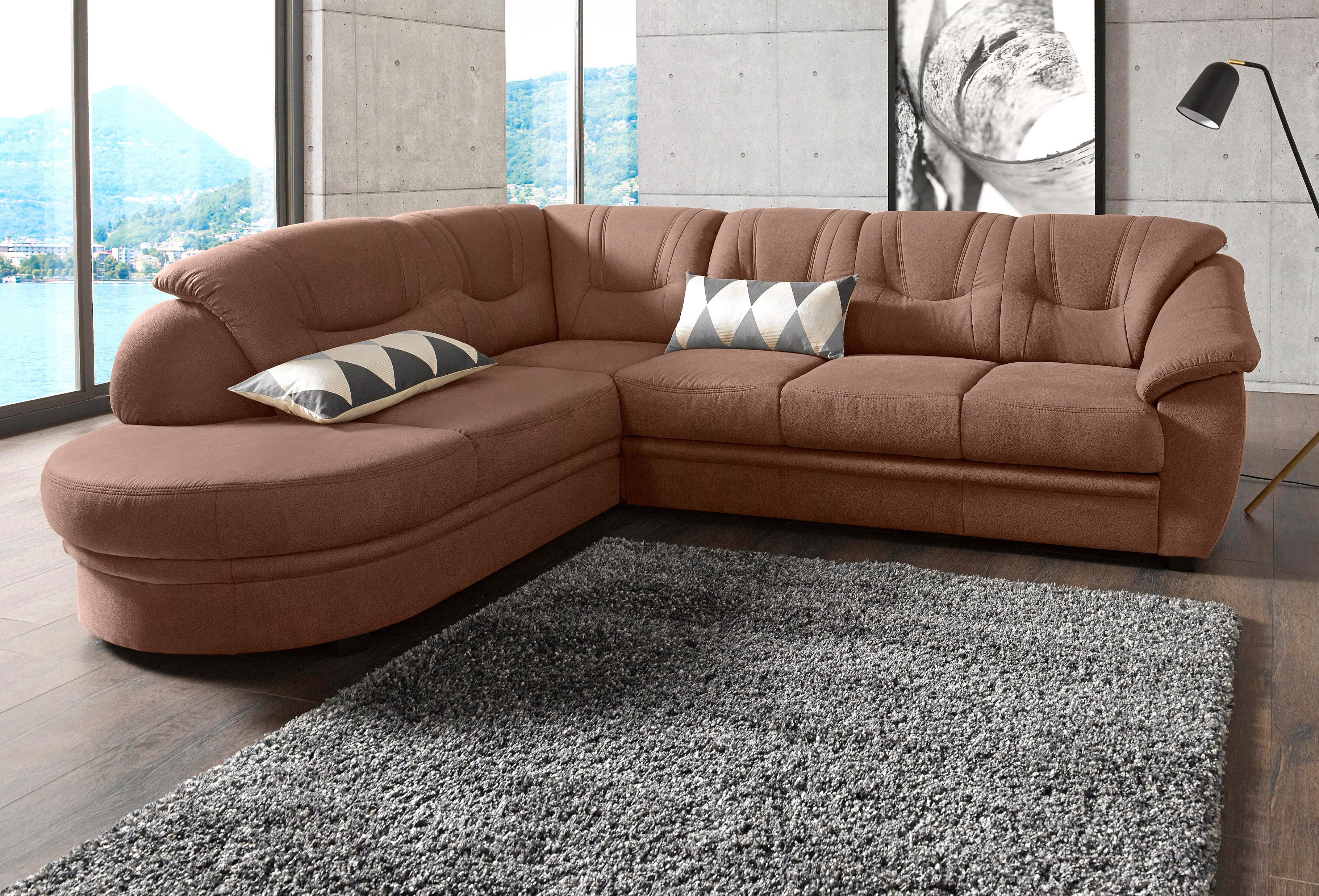 Sit&more Hoekbank Savoni L-vorm optioneel met slaapfunctie