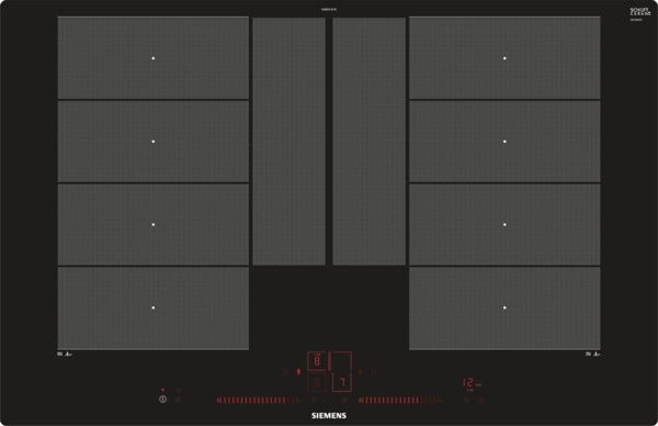 SIEMENS Flex-inductiekookplaat van SCHOTT CERAN® EX801LYC1E met powermove plus