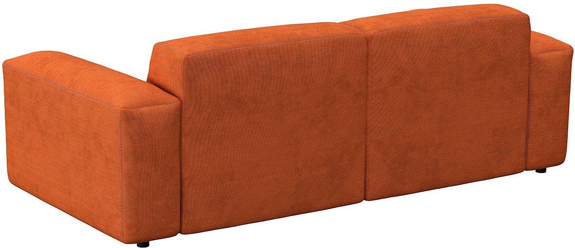 FLEXLUX 2,5-zitsbank Lucera bank, super comfortabel door hoogwaardige zitopbouw met koudschuim