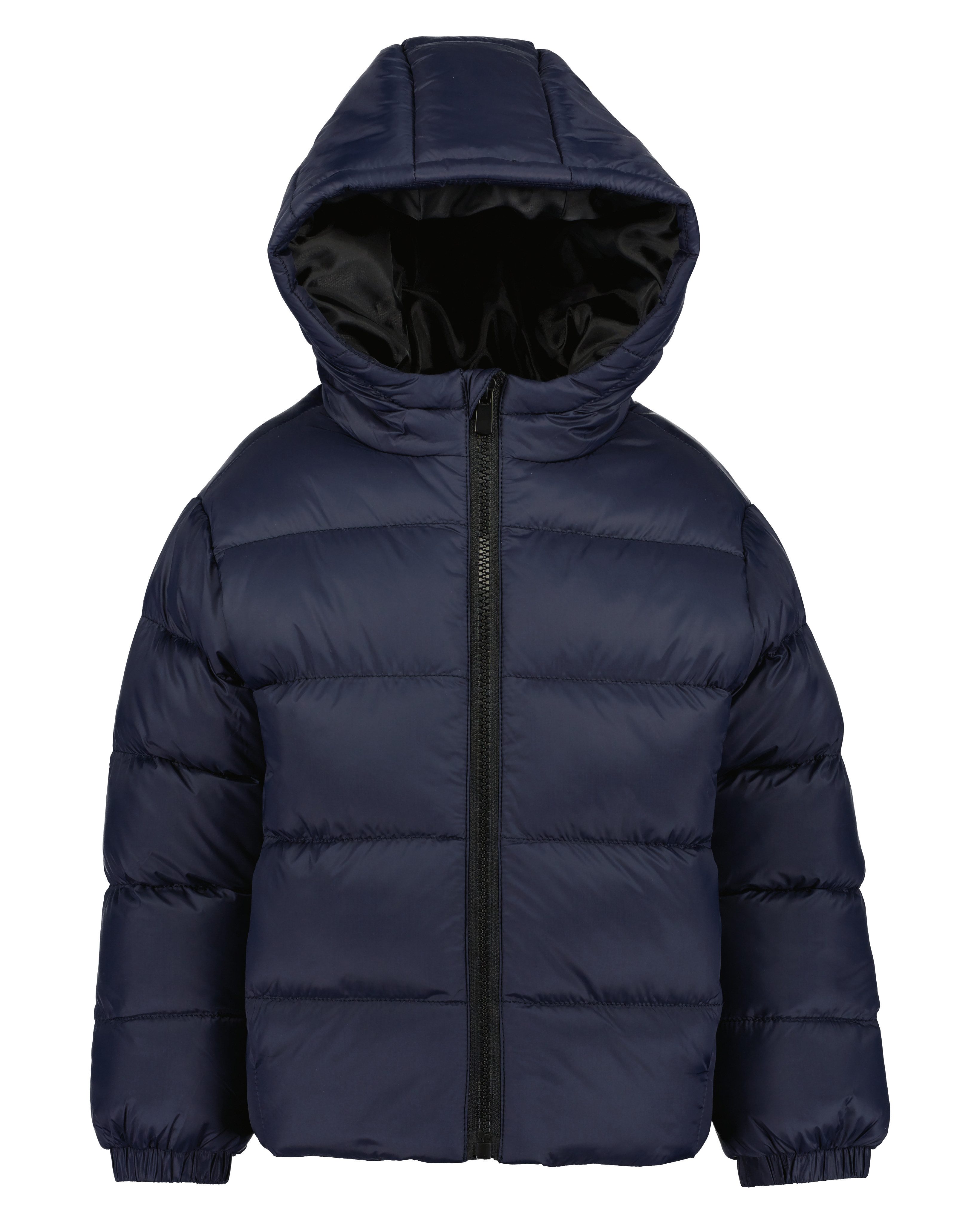 Blue Seven Gewatteerde jas met kinbescherming en windstopper op de ritssluiting