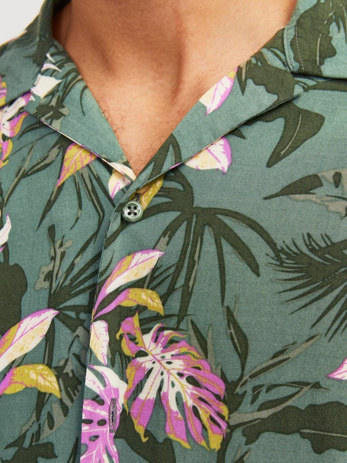 Jack & Jones Hawaï-overhemd JORLUKE TAMPA AOP SHIRT SS SN