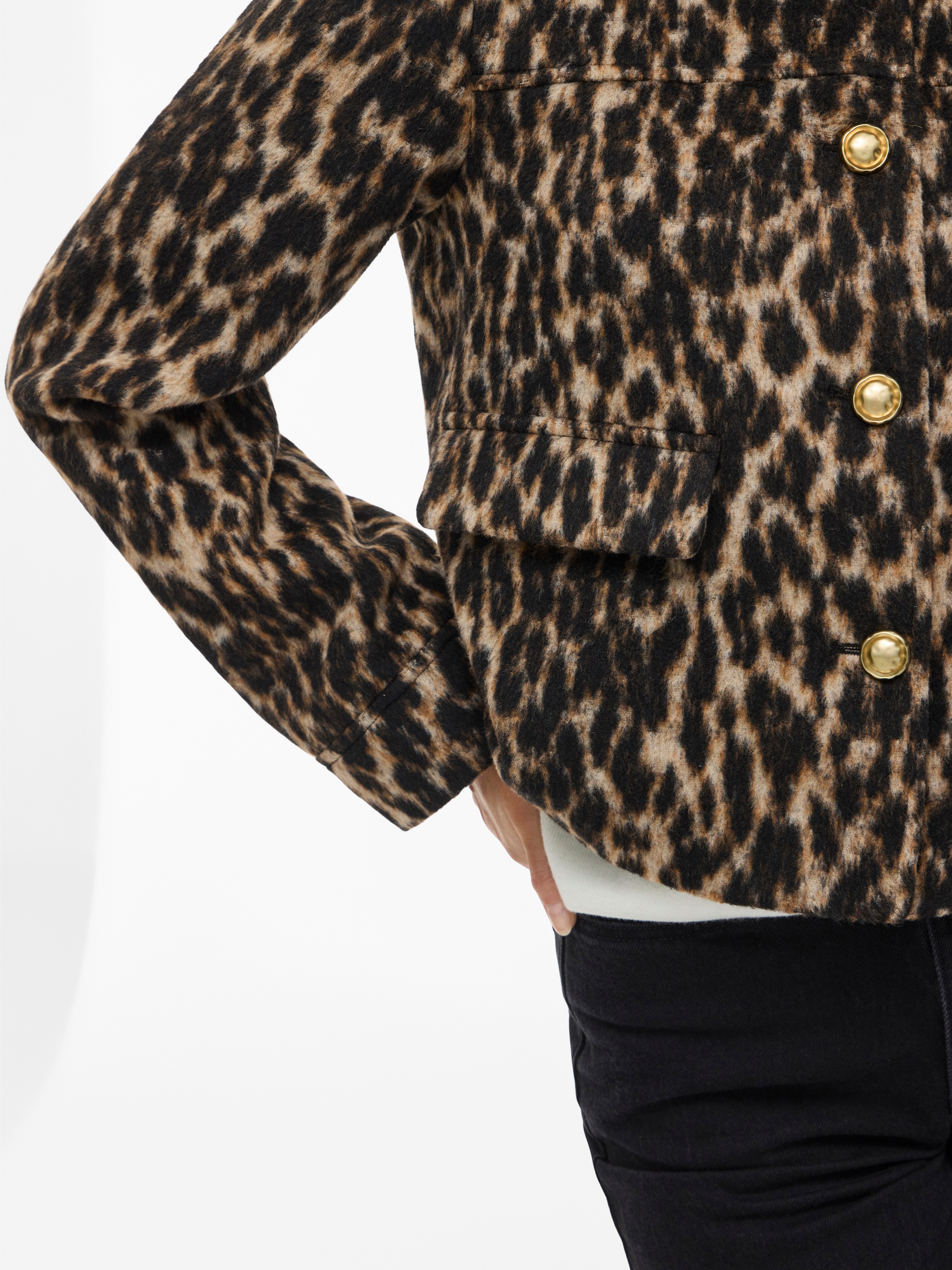 Vila Gewatteerde jas VISIMBA L/S SHORT JACKET