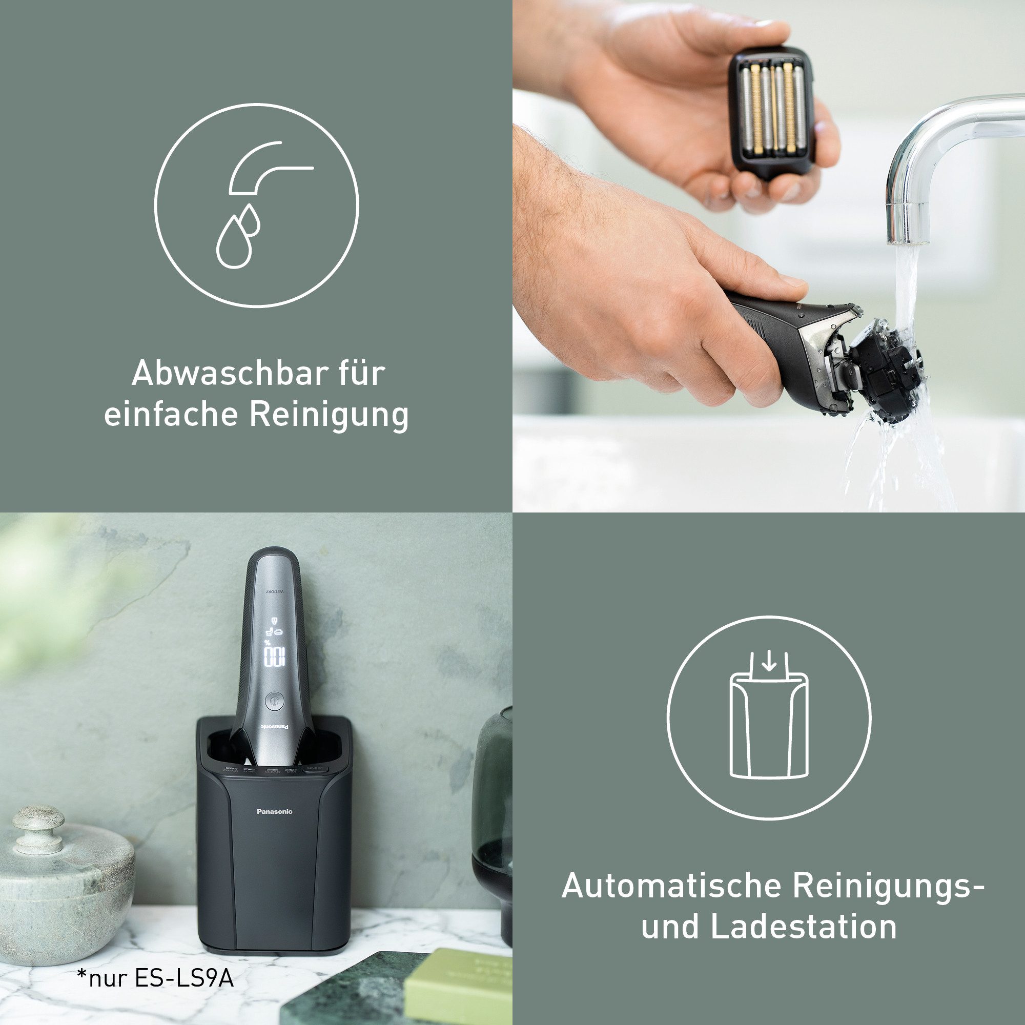 Panasonic Elektrisch scheerapparaat Series 900+ Premium scheerapparaat ES-LS9A