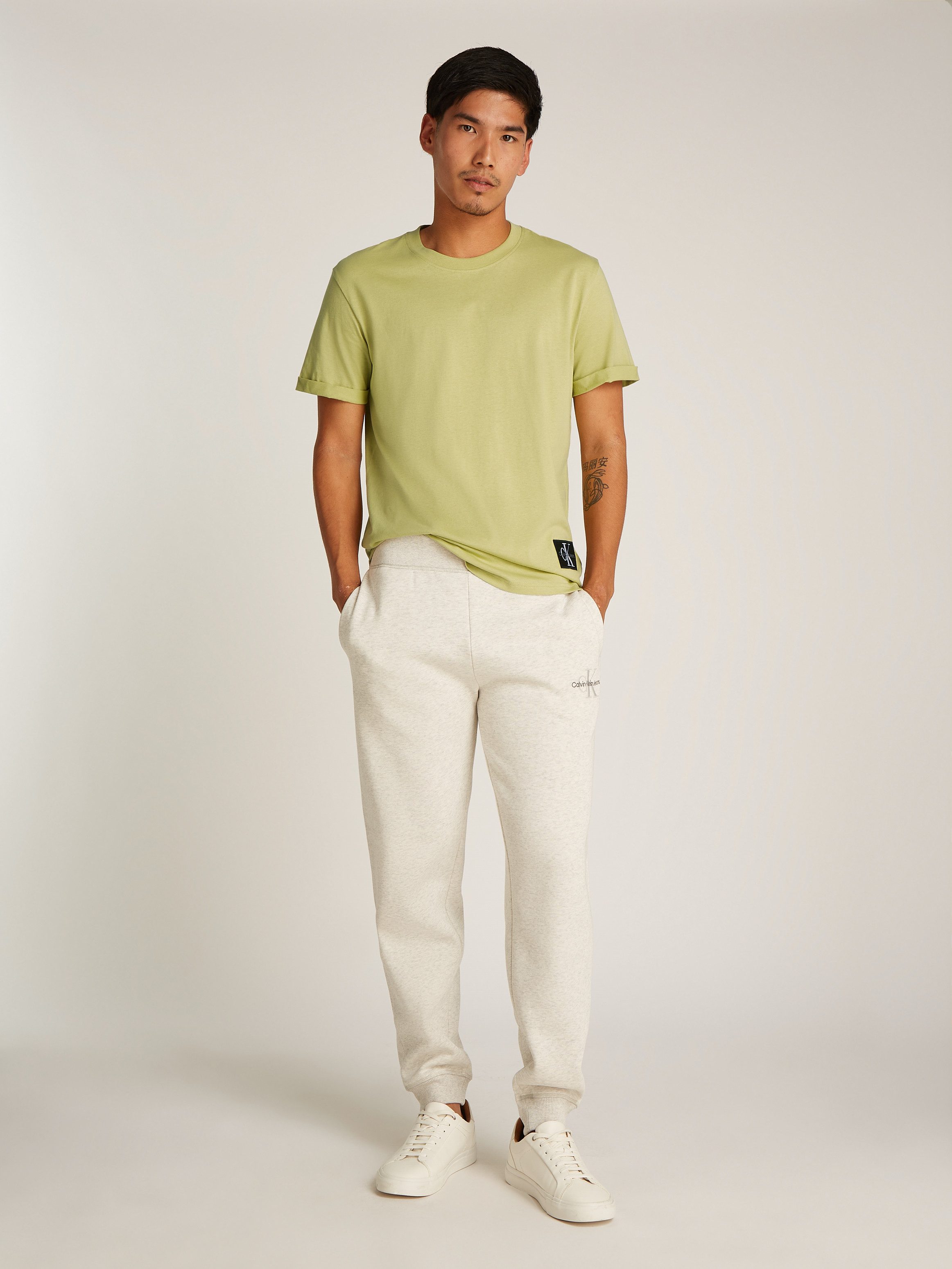 Calvin Klein T-shirt BADGE TURN UP SLEEVE