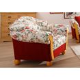 home affaire fauteuil milano rood
