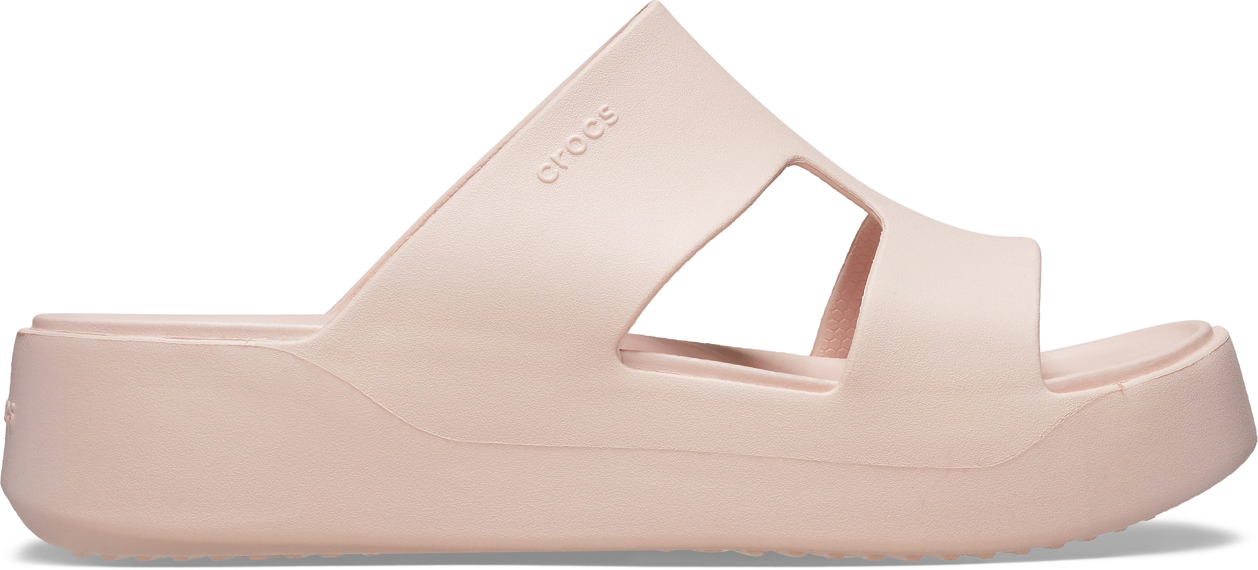 Crocs Badslippers Getaway Platform H-Strap zomerschoen, slippers, badschoen, poolslides, zachte binnenzool