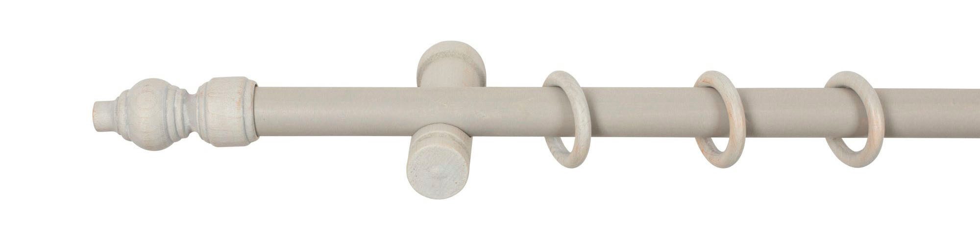 SN DECO GROUP Gordijnroede Filigrano 28 mm, hout, verschillende lengtes en kleuren, compleet set