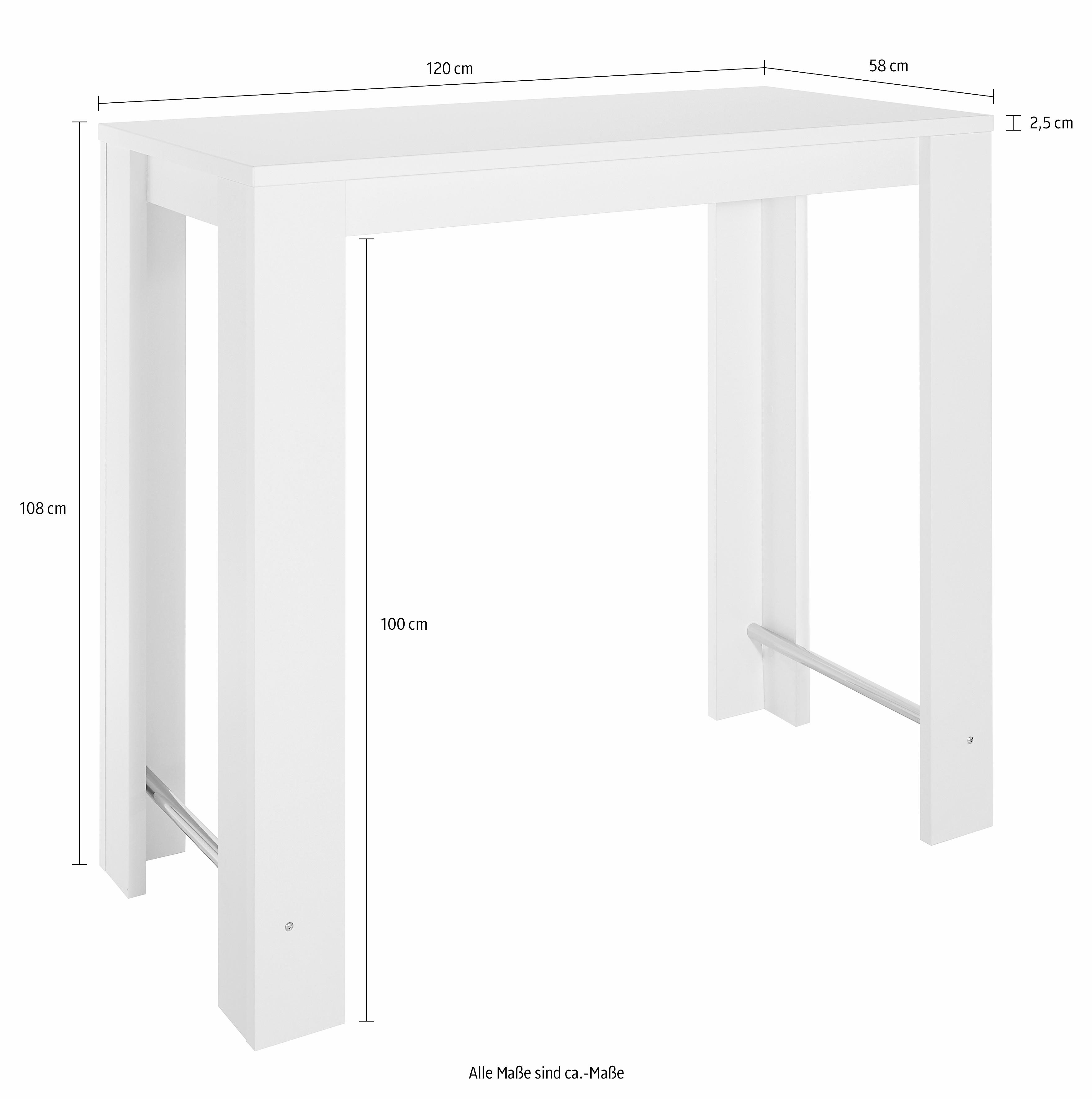HELA Statafel Frieda Breedte 120 cm