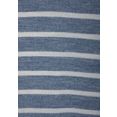 venice beach jerseyjurk en streepprint (met een bindceintuur) blauw