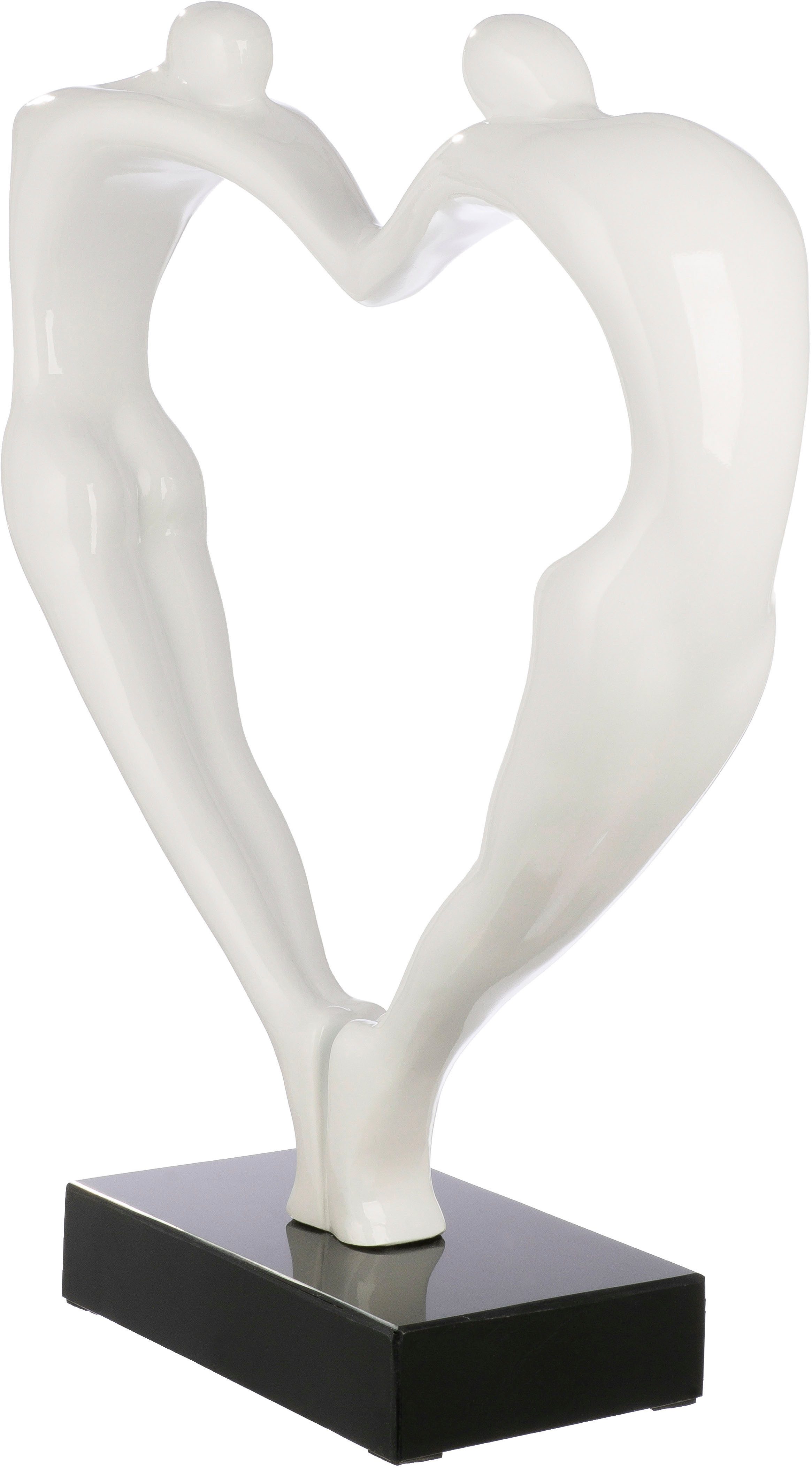 Casablanca by Gilde Decoratief figuur Sculptuur Hartpaar (1 stuk)