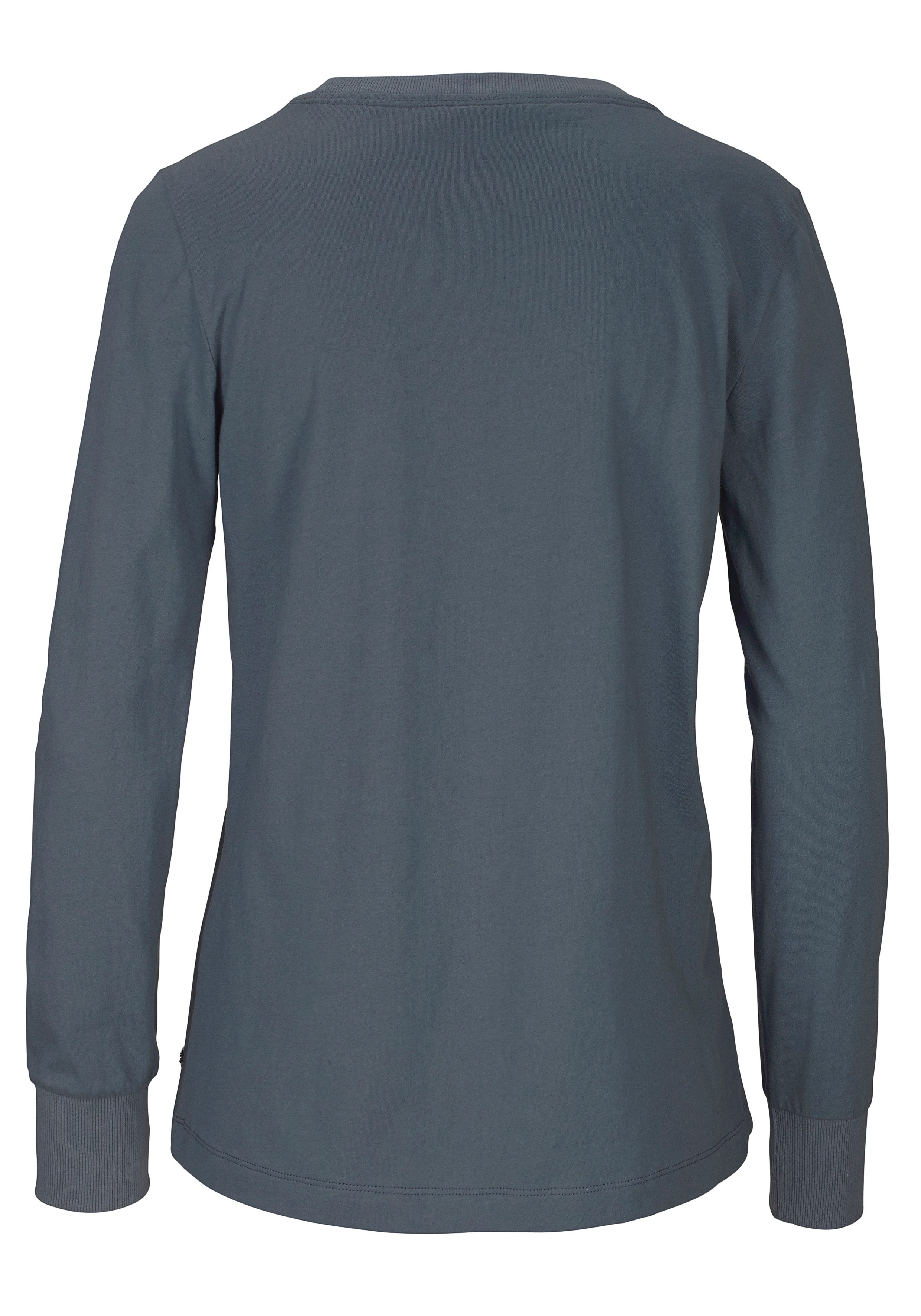 Buffalo Pyjama met gedessineerde broek en bijpassend shirt met lange mouwen (2-delig, 1 stuk)