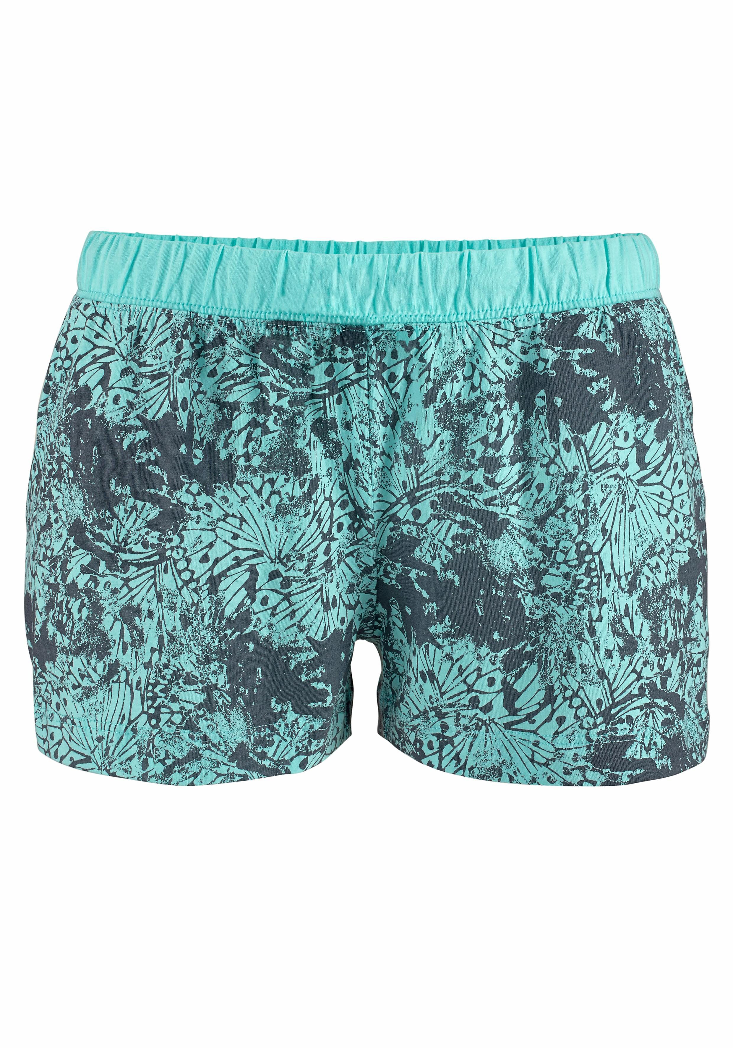 Buffalo Shortama met gedessineerde short en zacht basic t-shirt (2-delig, 1 stuk)