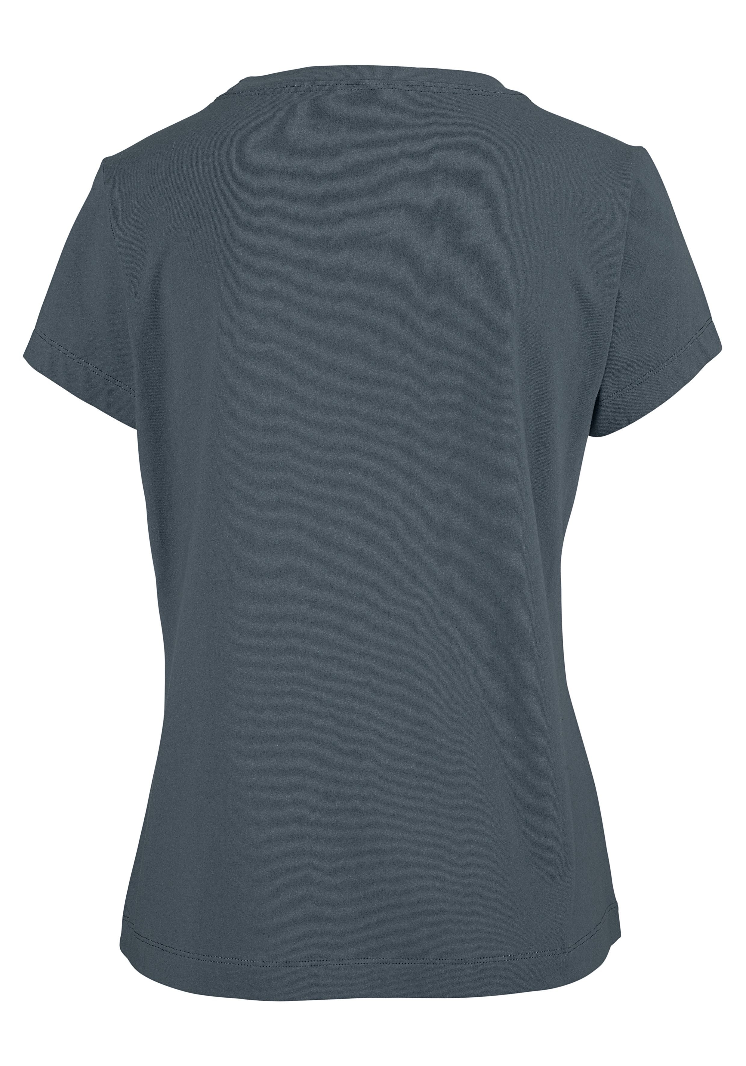 Buffalo Shortama met gedessineerde short en zacht basic t-shirt (2-delig, 1 stuk)