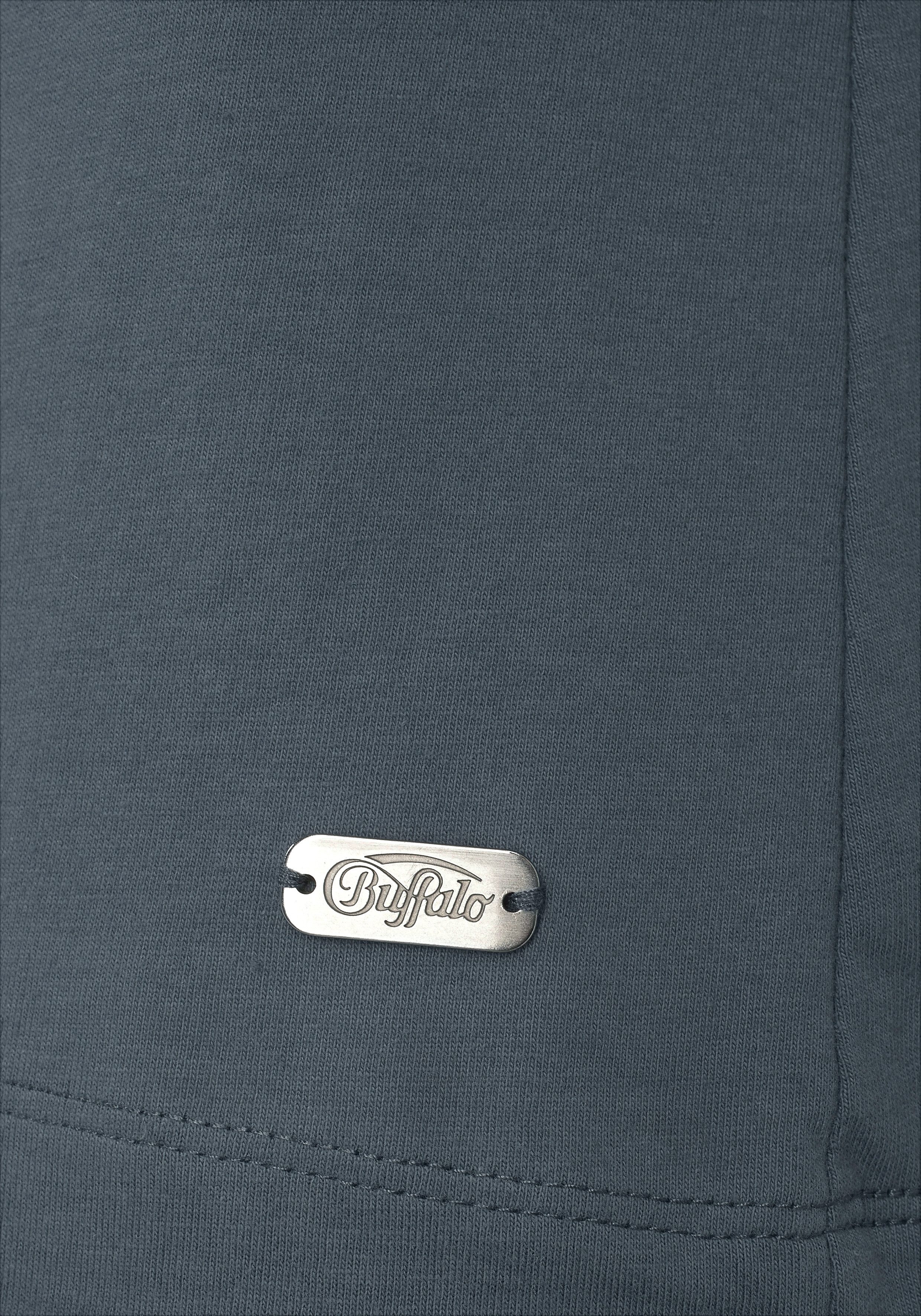 Buffalo Shortama met gedessineerde short en zacht basic t-shirt (2-delig, 1 stuk)