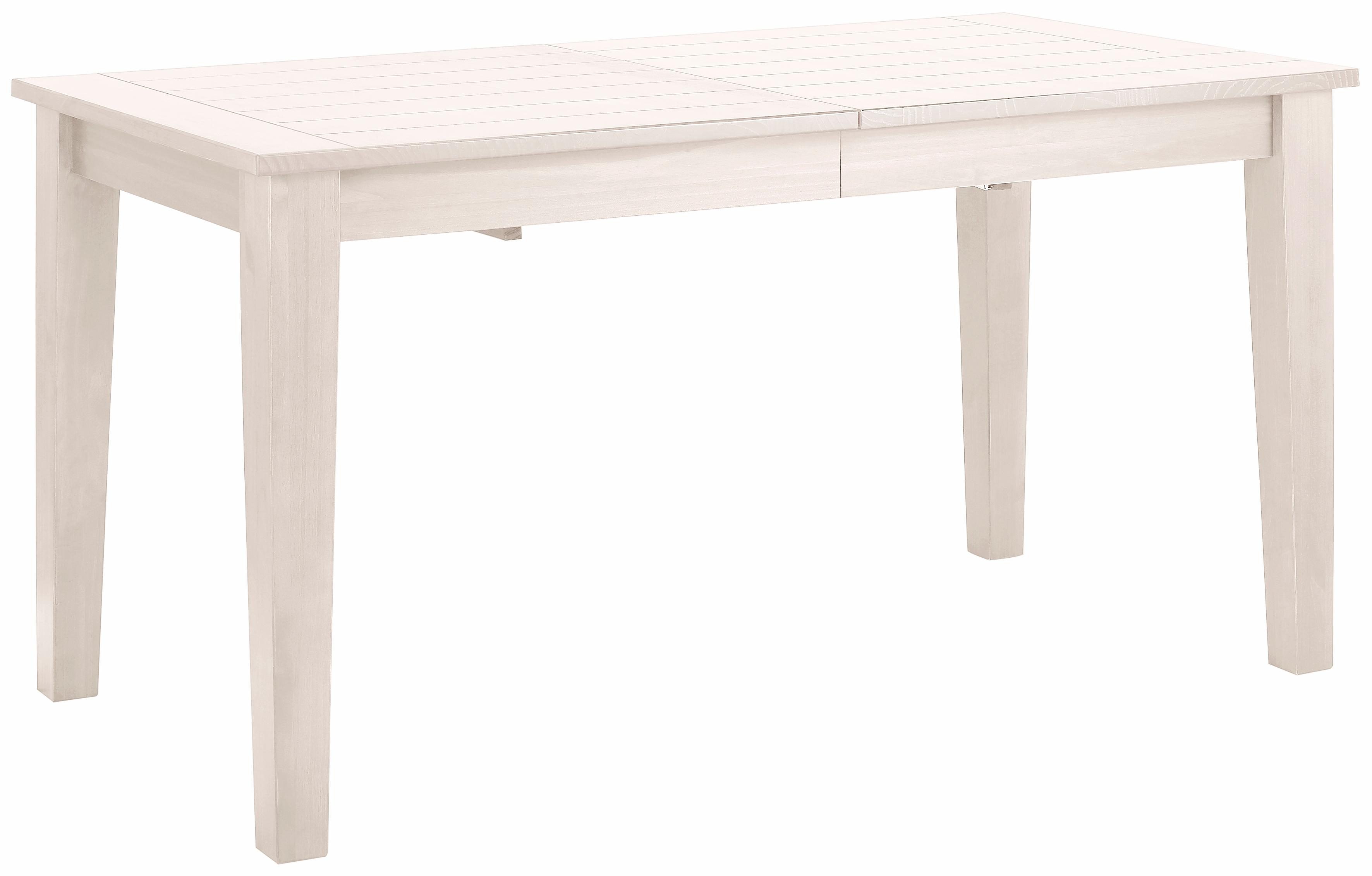Home affaire Eettafel America in 2 maten eettafels wit