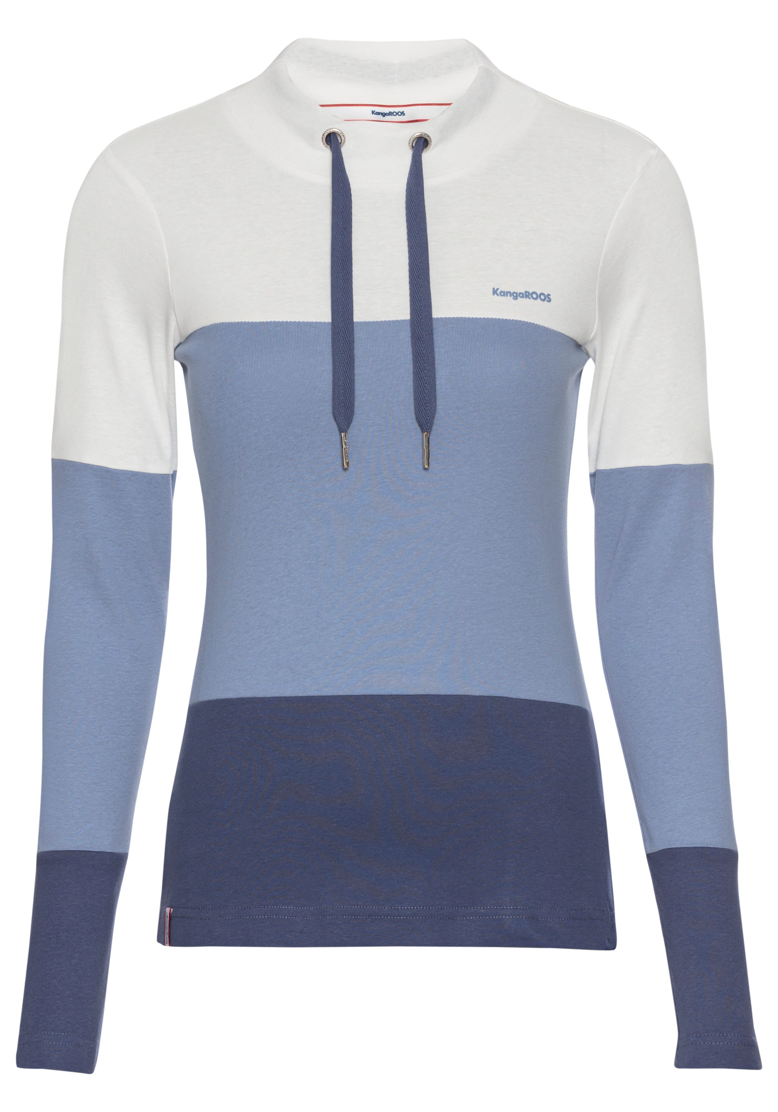 KangaROOS Shirt met lange mouwen met verloop