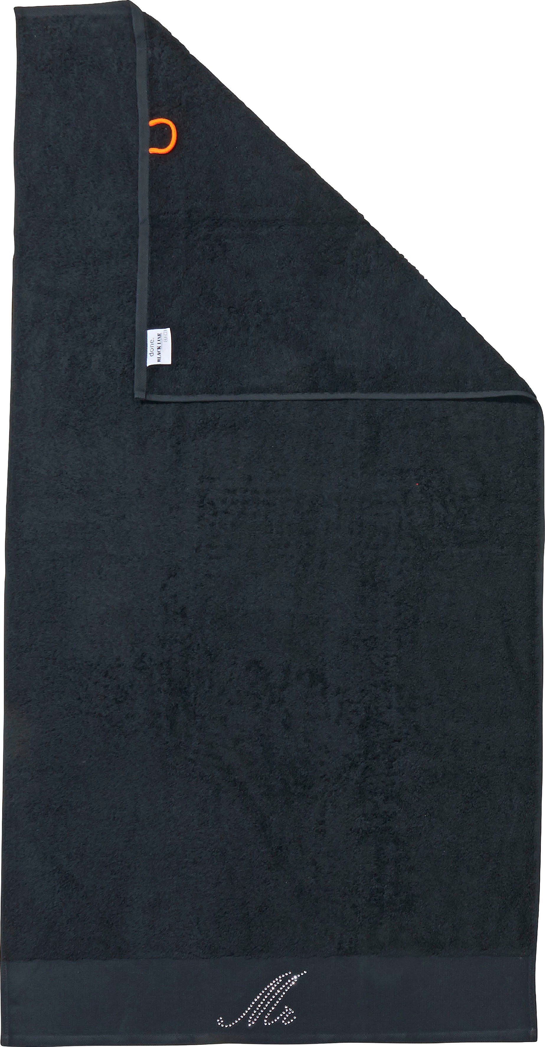 done.® Douchelaken Stone met strassteentjes, verschillende motieven (1 stuk)