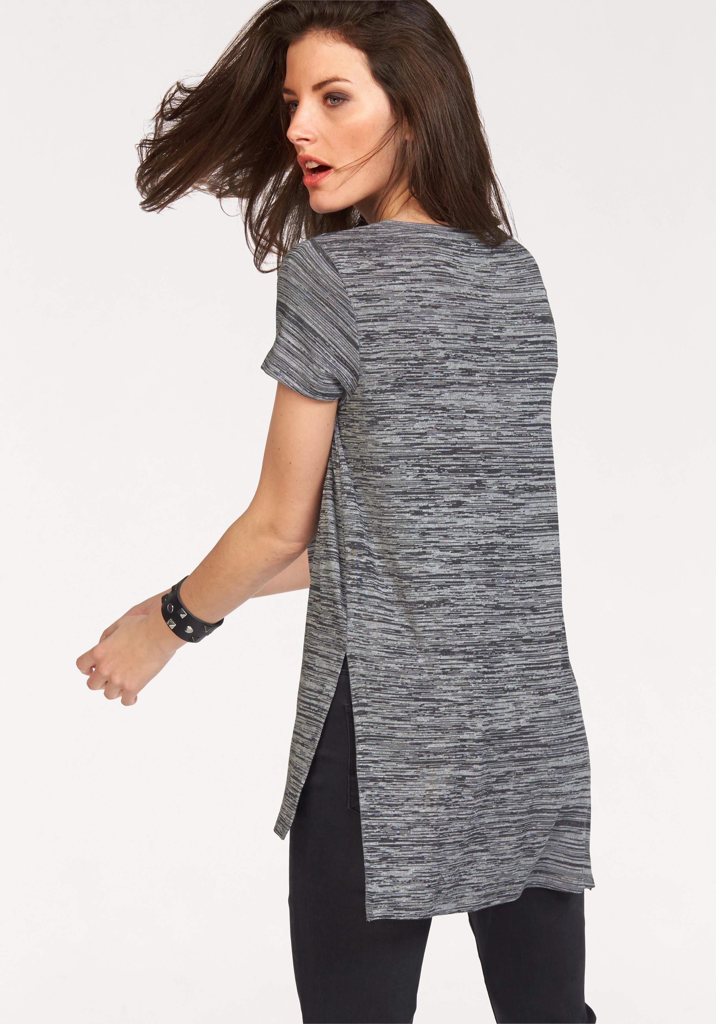 Aniston CASUAL Lang shirt met ronde hals