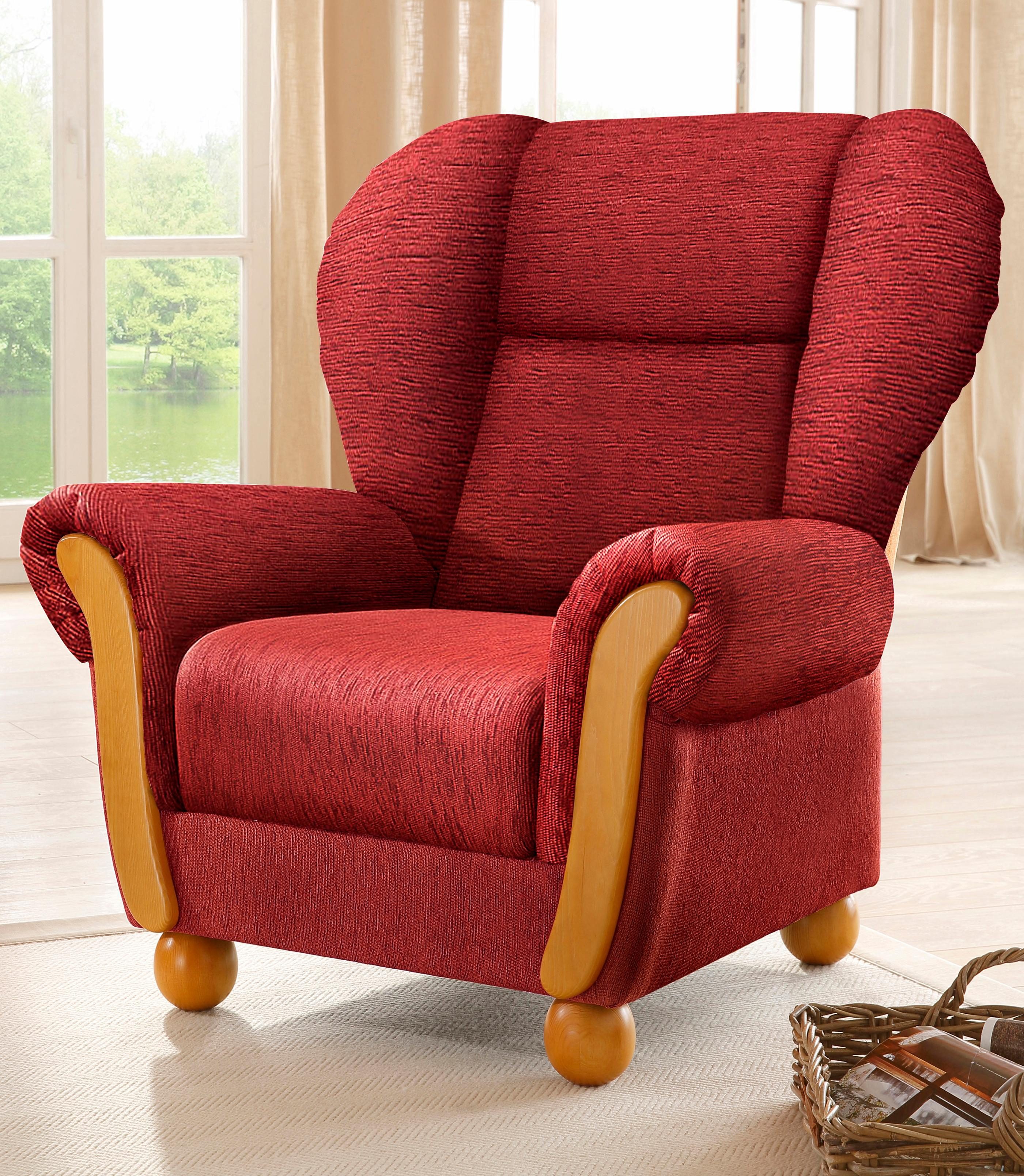 Home affaire Fauteuil Milano Hoge rug