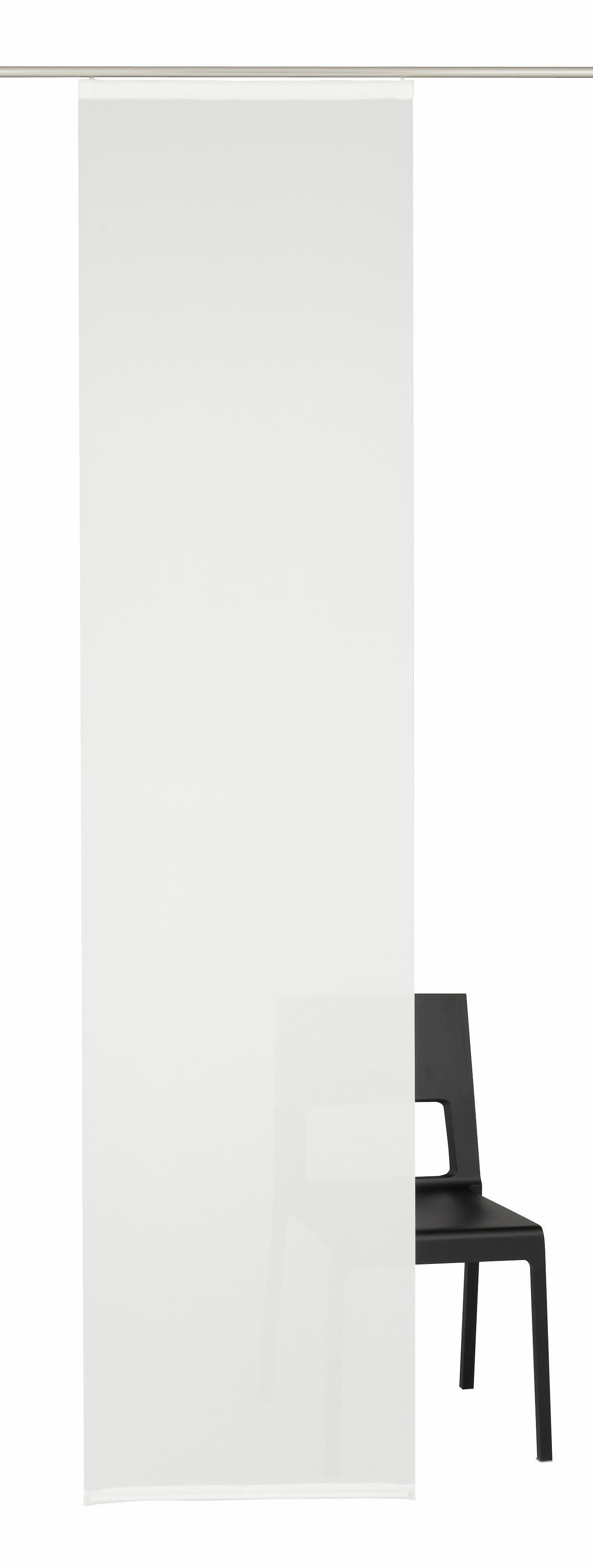 Neutex for you! Paneelgordijn Galena uni inclusief bevestigingsmateriaal, breedte: 57 cm (1 stuk)