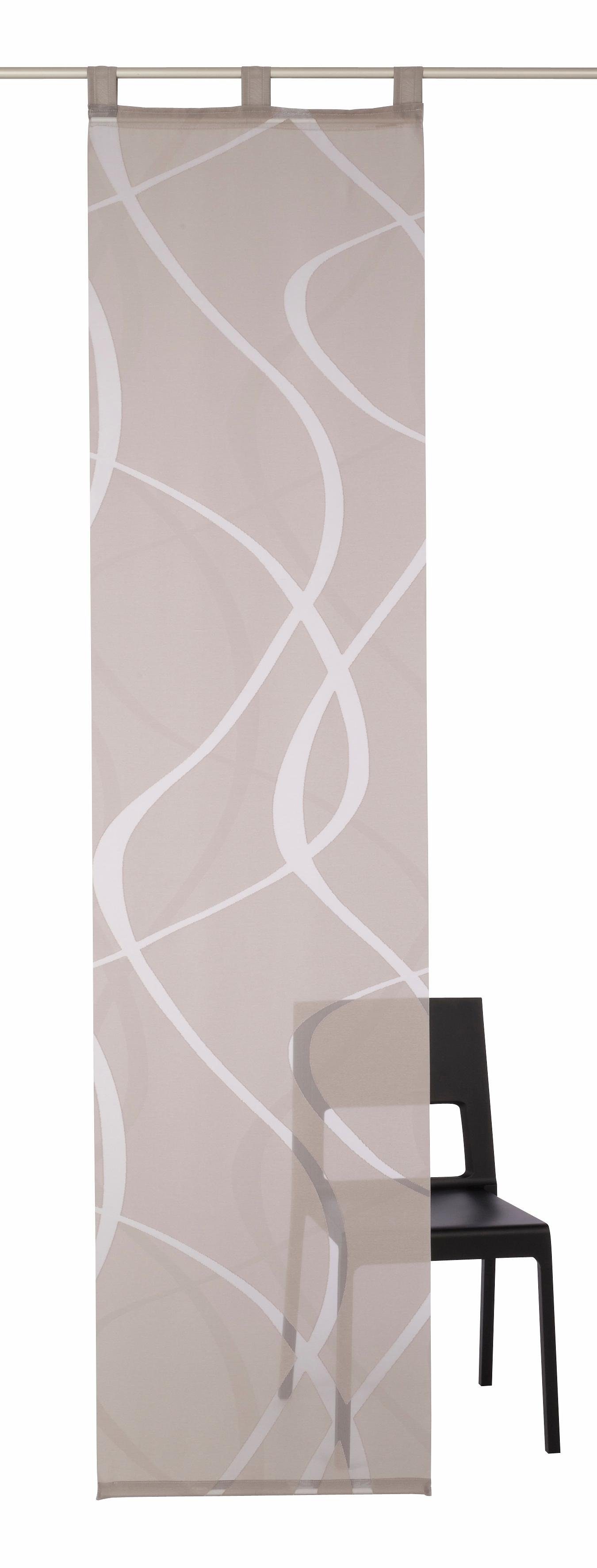 Neutex for you! Paneelgordijn Rumbek incl. halterstang (1 stuk)