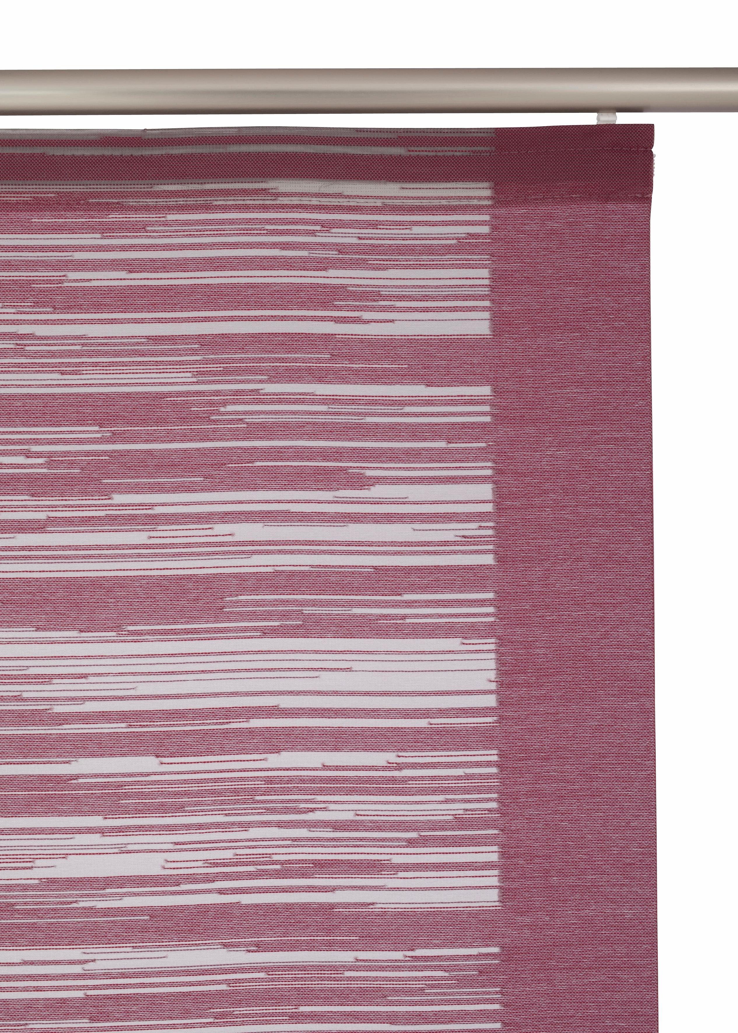 Neutex for you! Paneelgordijn Padova inclusief bevestigingsmateriaal, breedte: 57 cm (1 stuk)