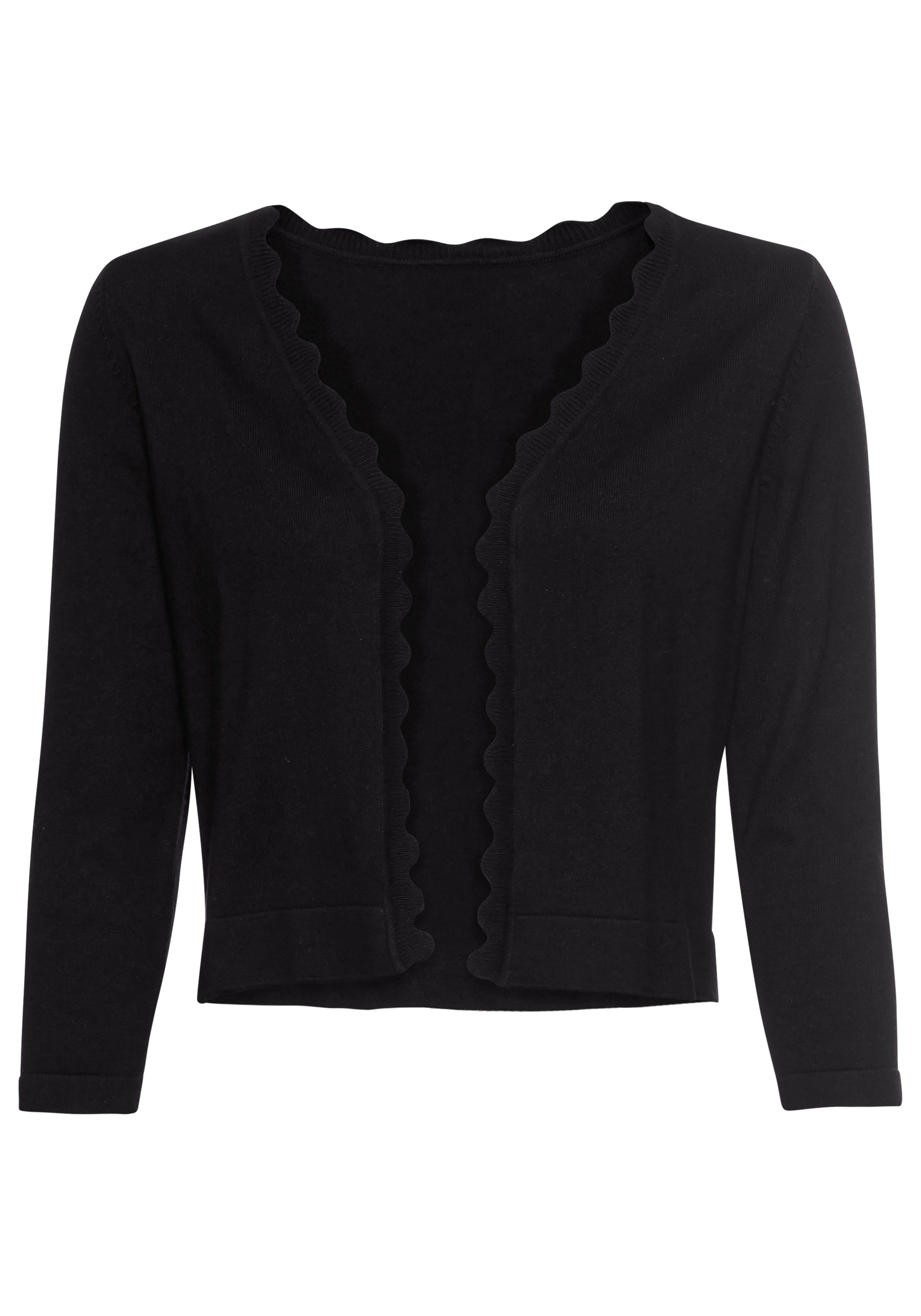 Laura Scott Vest met elegant schulprandje