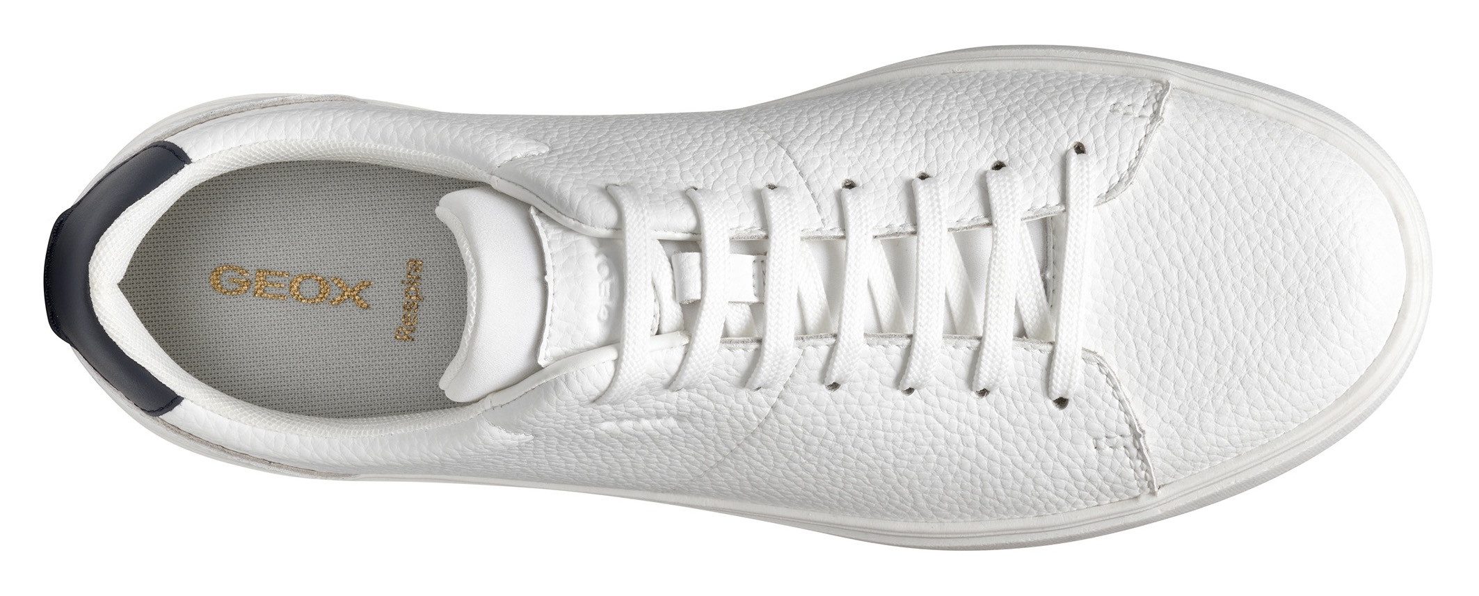 Geox Sneakers U BALTMOORE , retro sneaker, veterschoen met contrasterende hiel