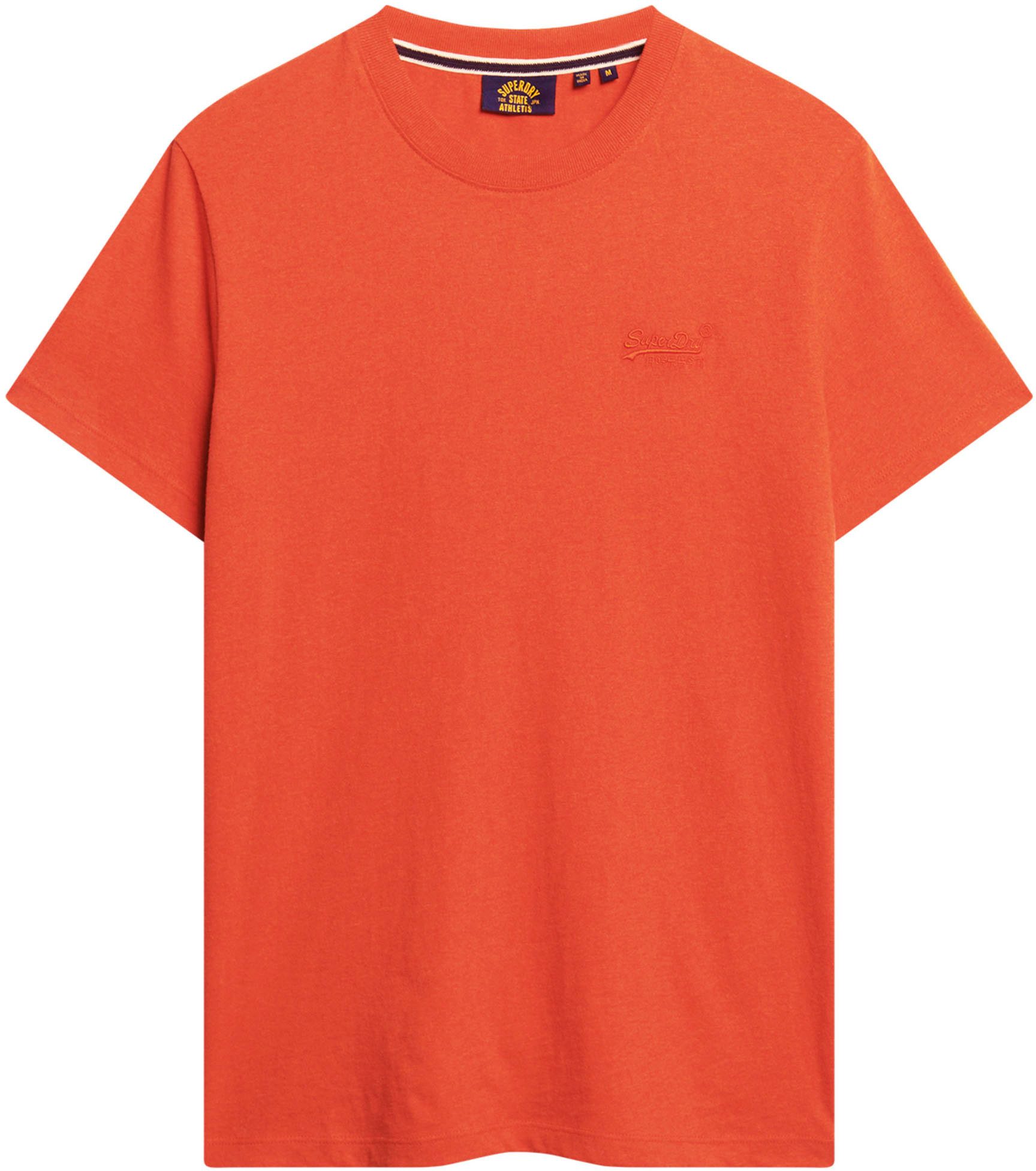 Superdry Shirt met ronde hals ESSENTIAL LOGO EMB TEE